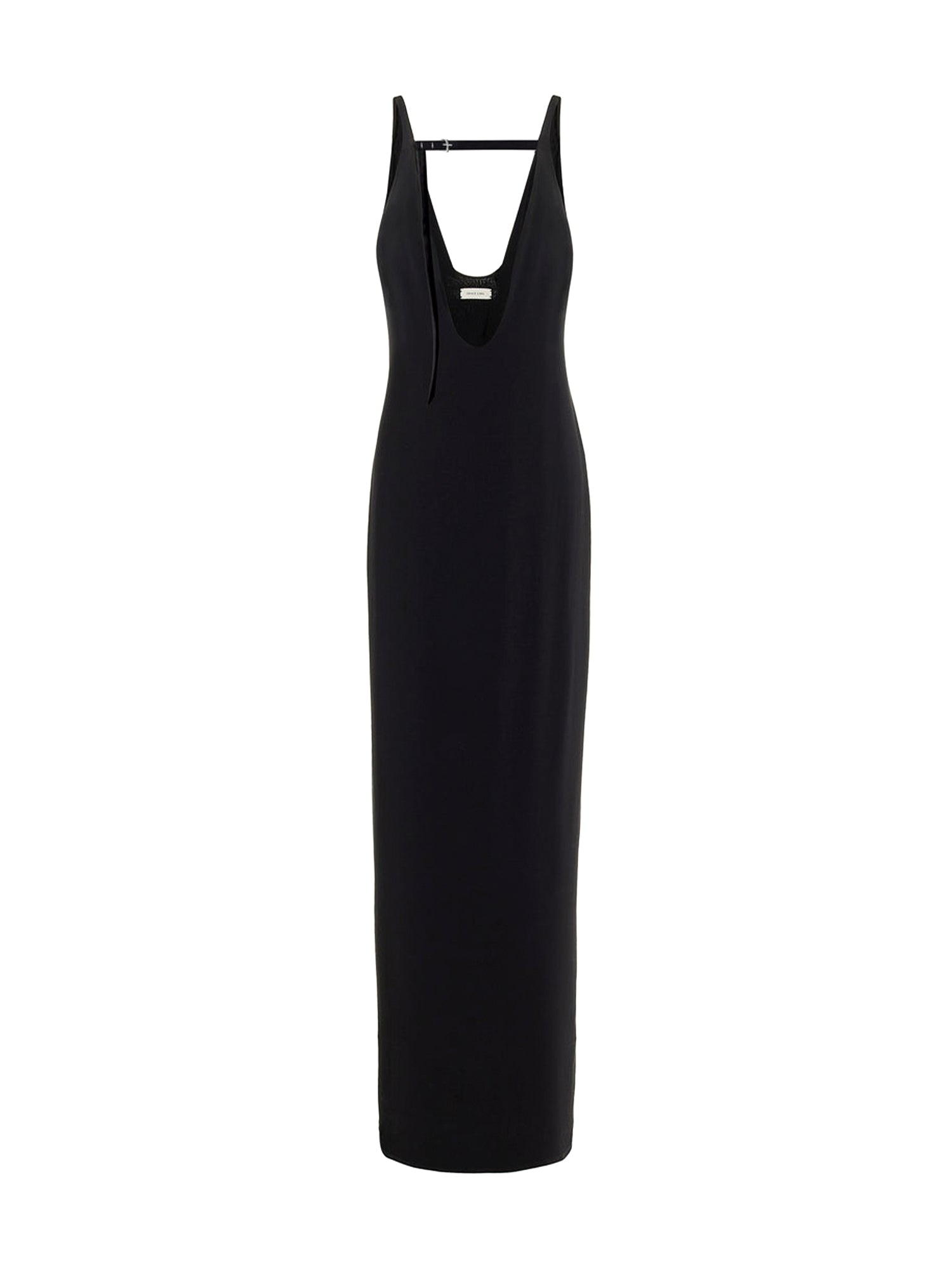 Belted Maxi Pillar Dress