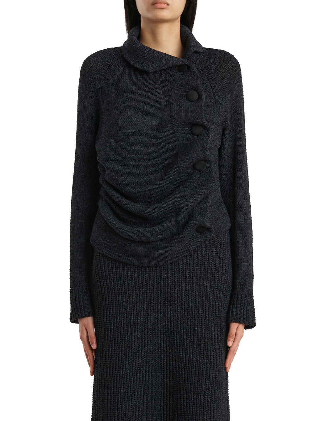 Khaite | Lorrai Cotton-Silk Cardigan – Kirna Zabête