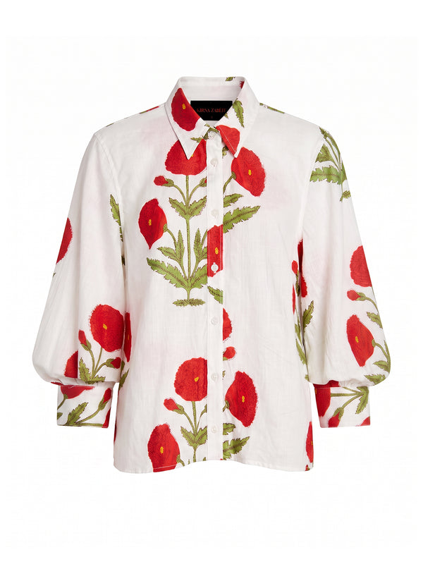 Matty Floral Cotton Shirt