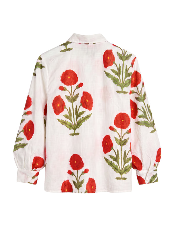 Matty Floral Cotton Shirt