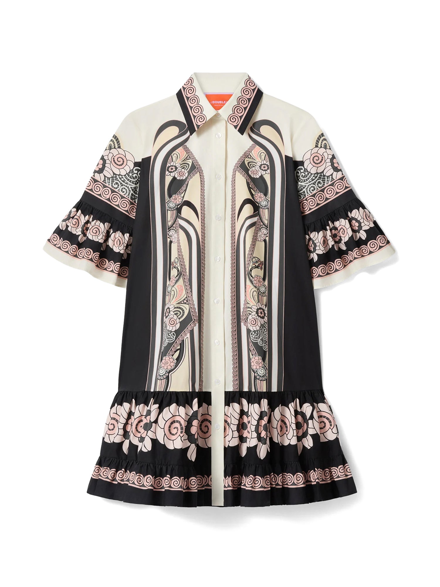 Choux Cotton Poplin Mini Dress