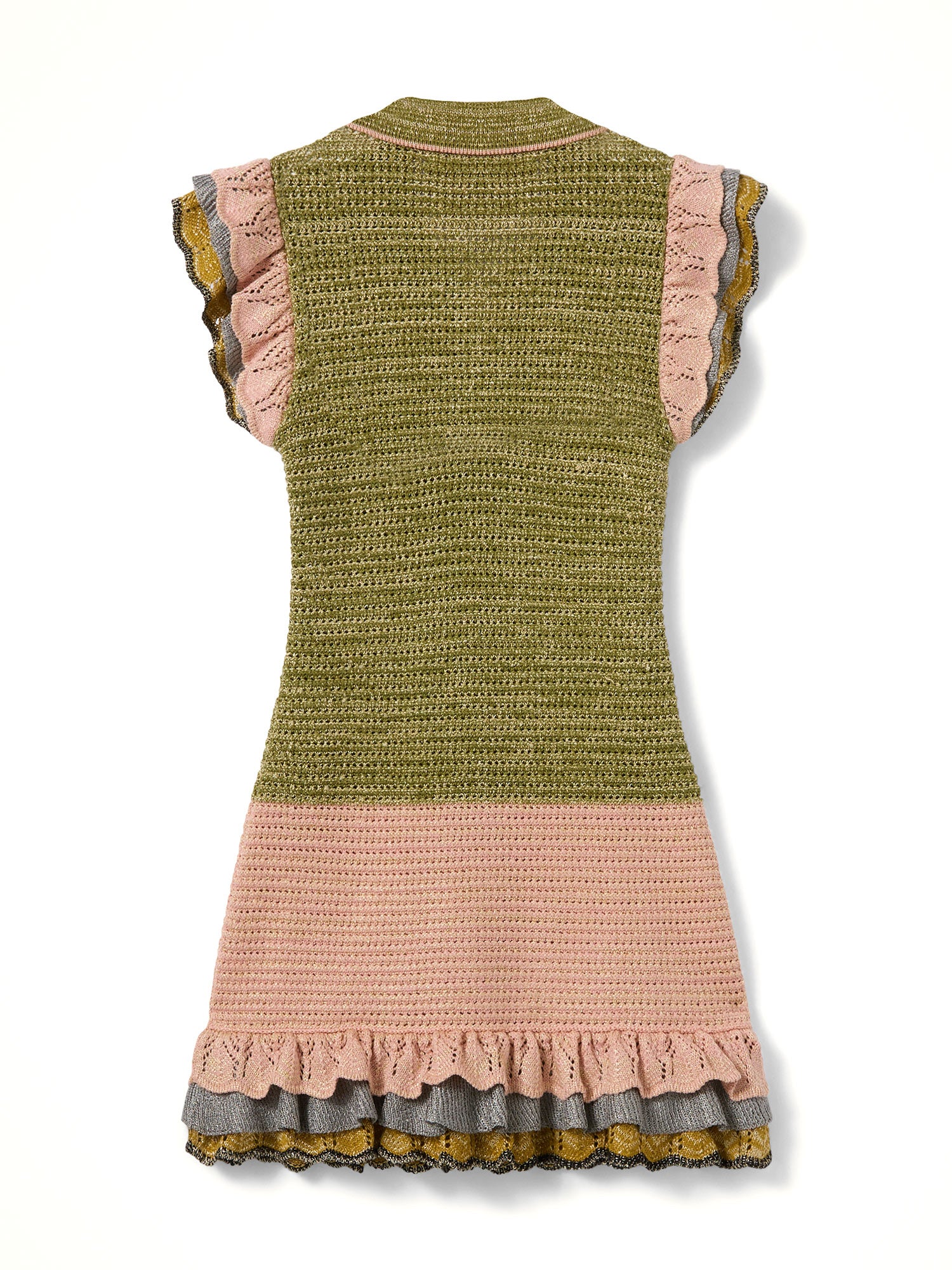 Eight Counts Crochet Mini Dress