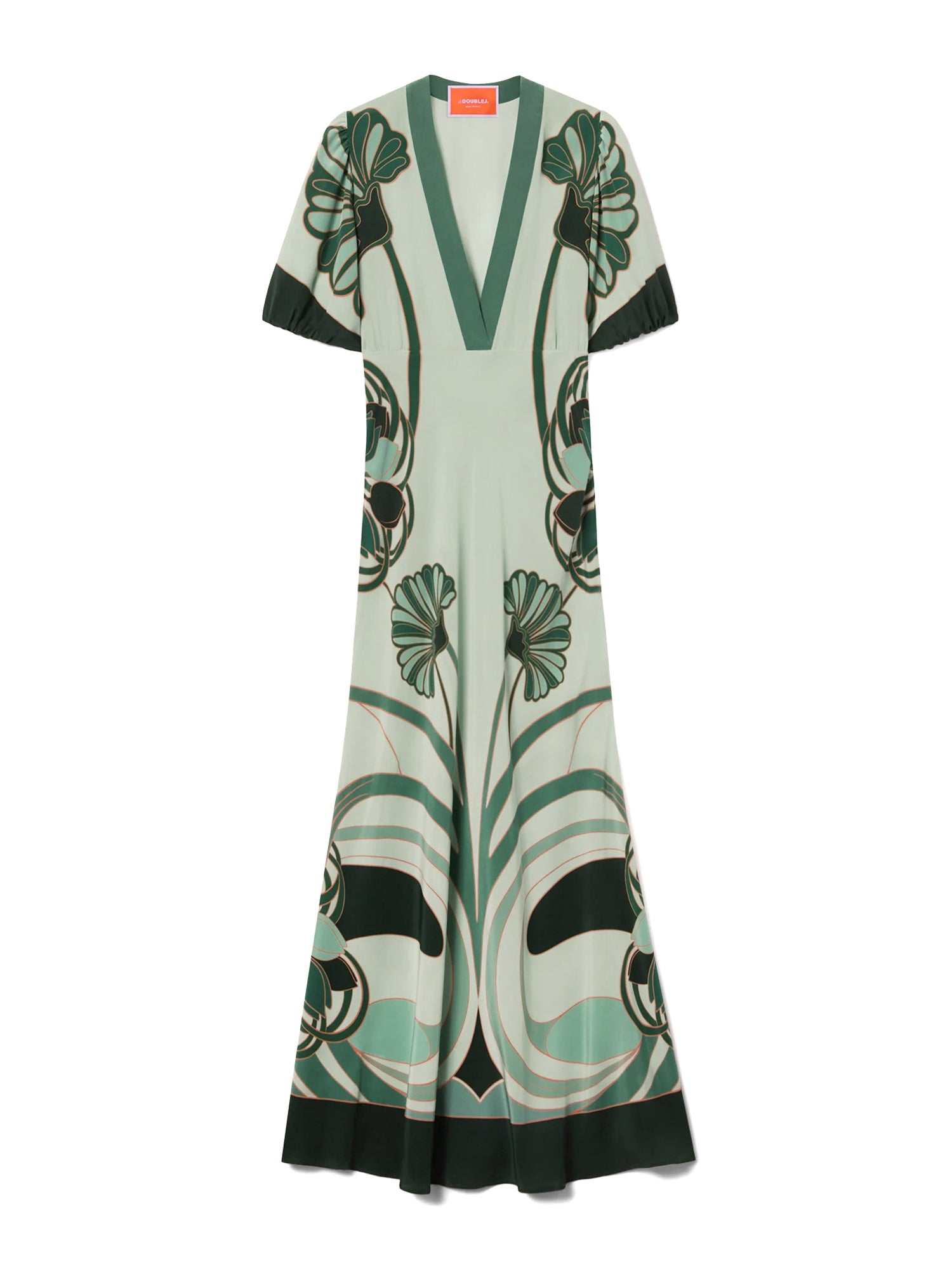 Marlene Silk Maxi Dress
