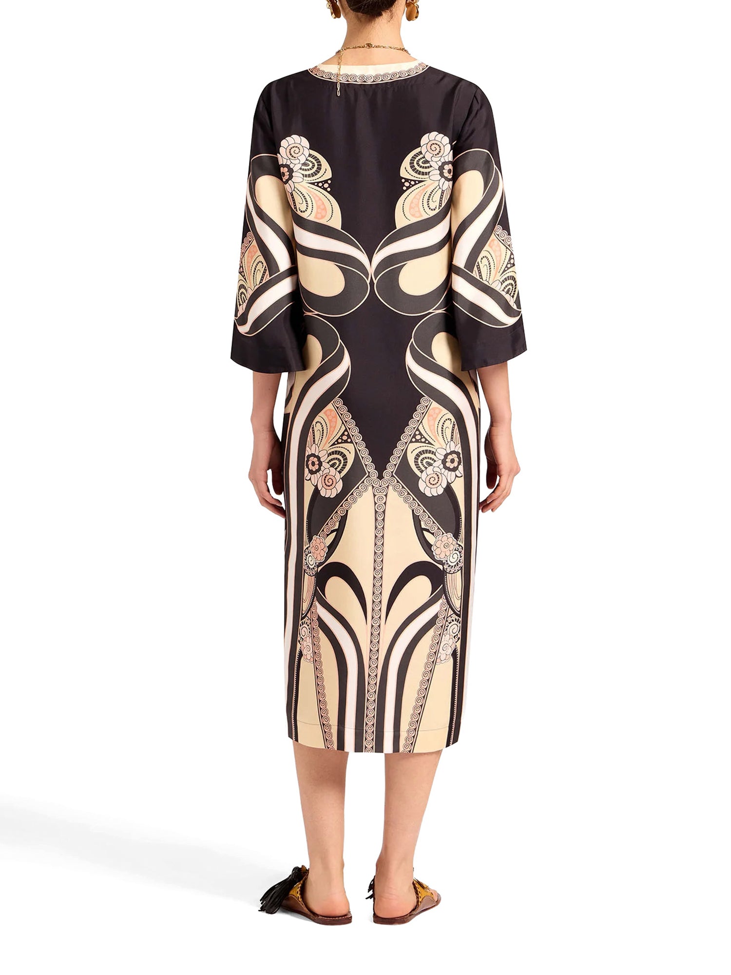 The Kaftan in Silk Twill