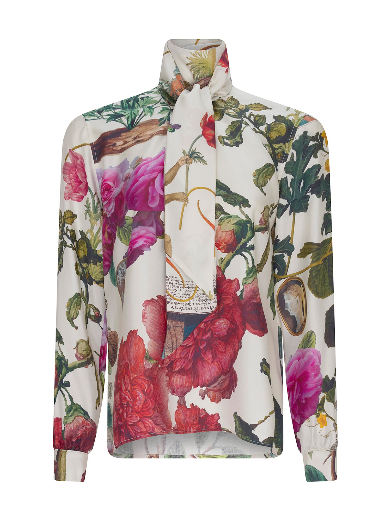 Hollyhock Slim Keith Tie Blouse