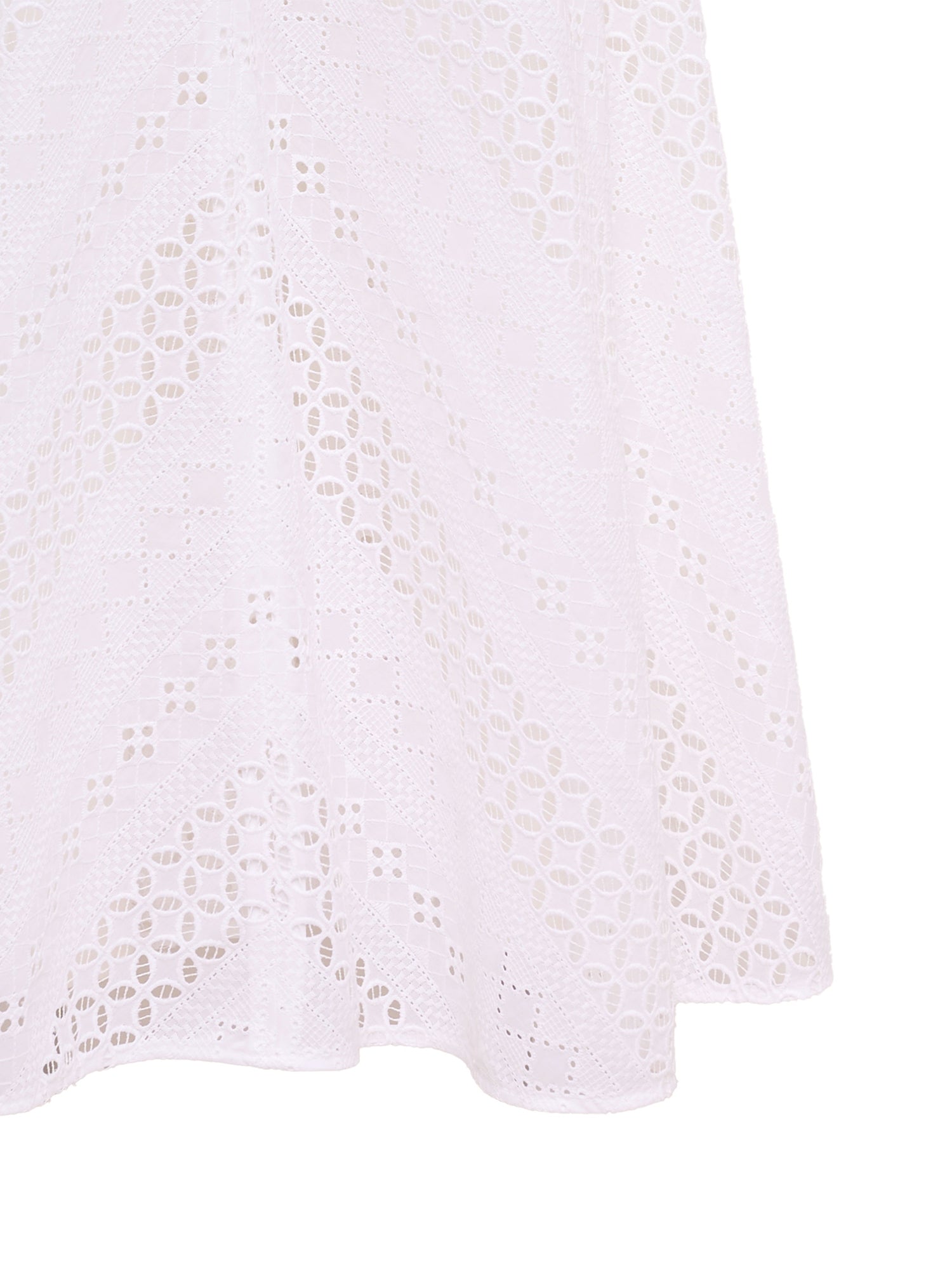 Castiglione Broderie Anglaise Cotton Halter Midi Dress
