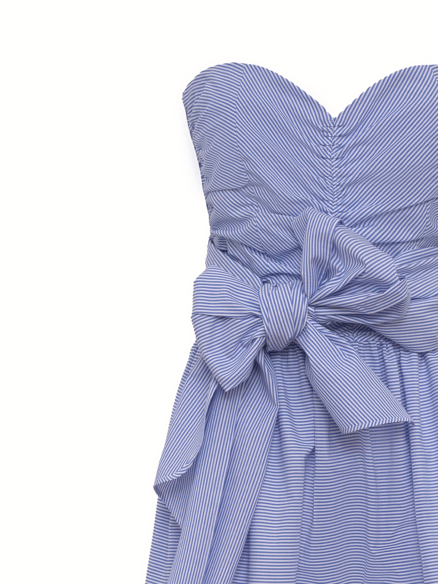 Desidera Strapless Cotton Midi Dress