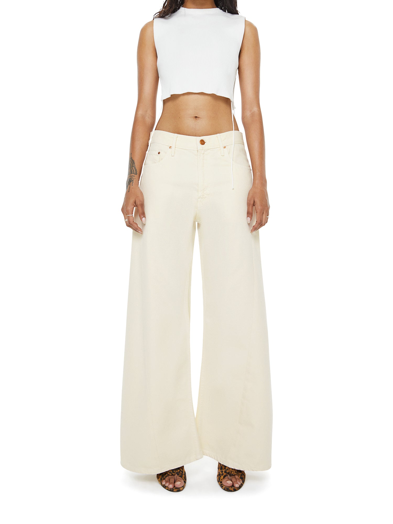 Lil' Lemon Twist Sneak Jeans