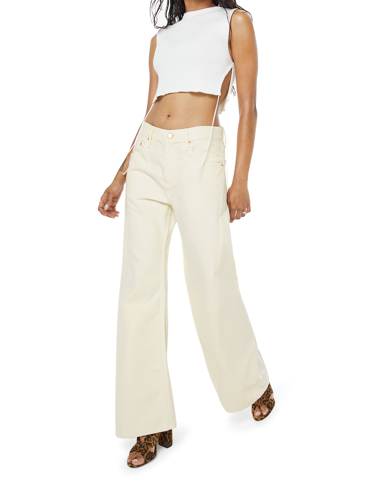 Lil' Lemon Twist Sneak Jeans