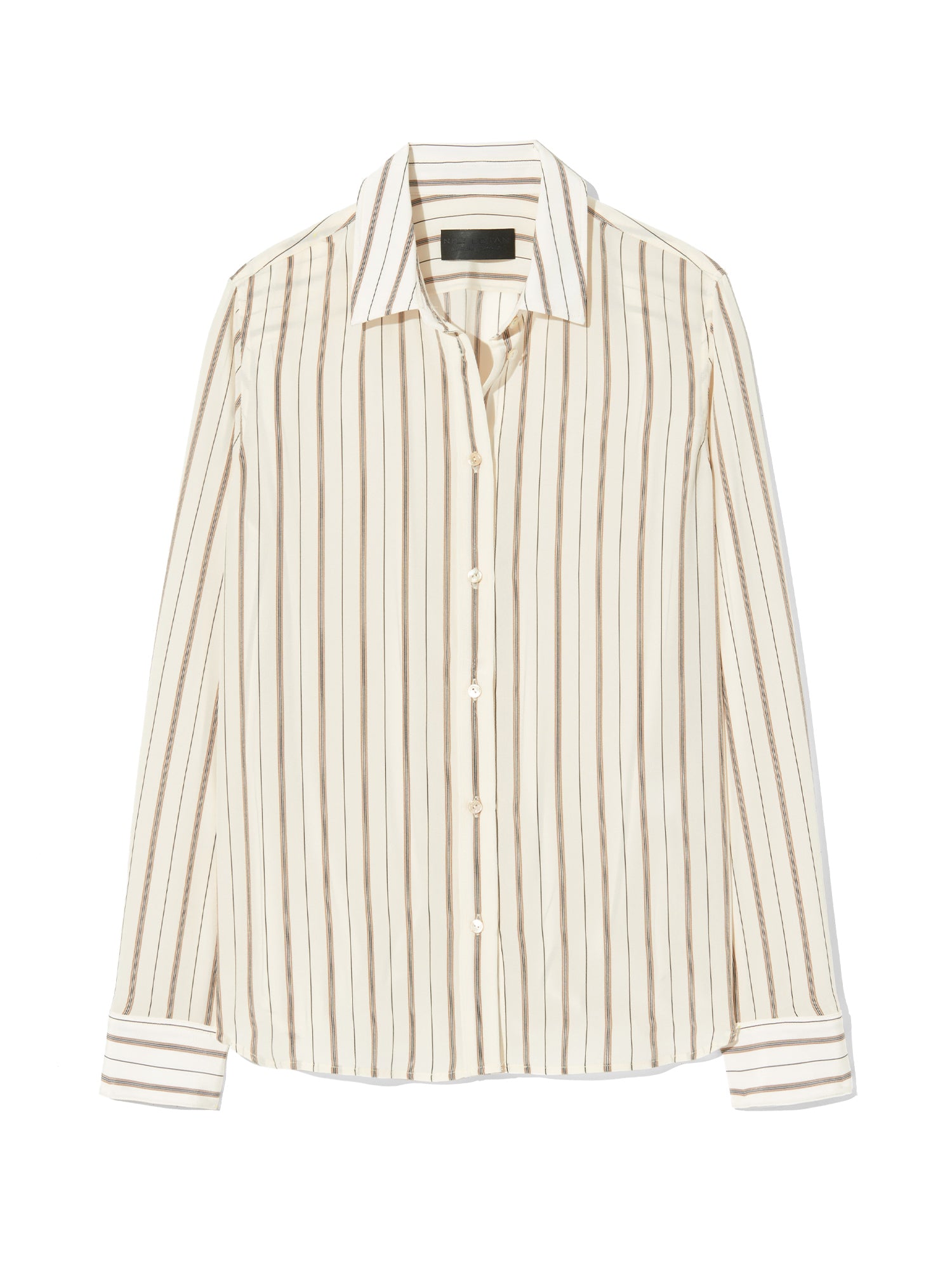 Gaia Striped Silk Shirt