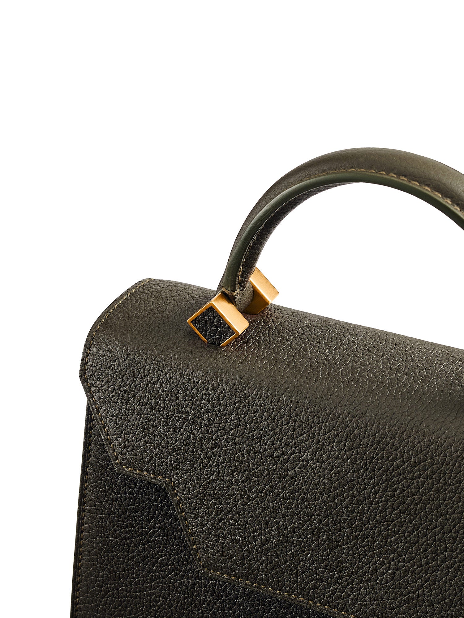 Genevieve PM Taurillion Bag with Stainless Steel