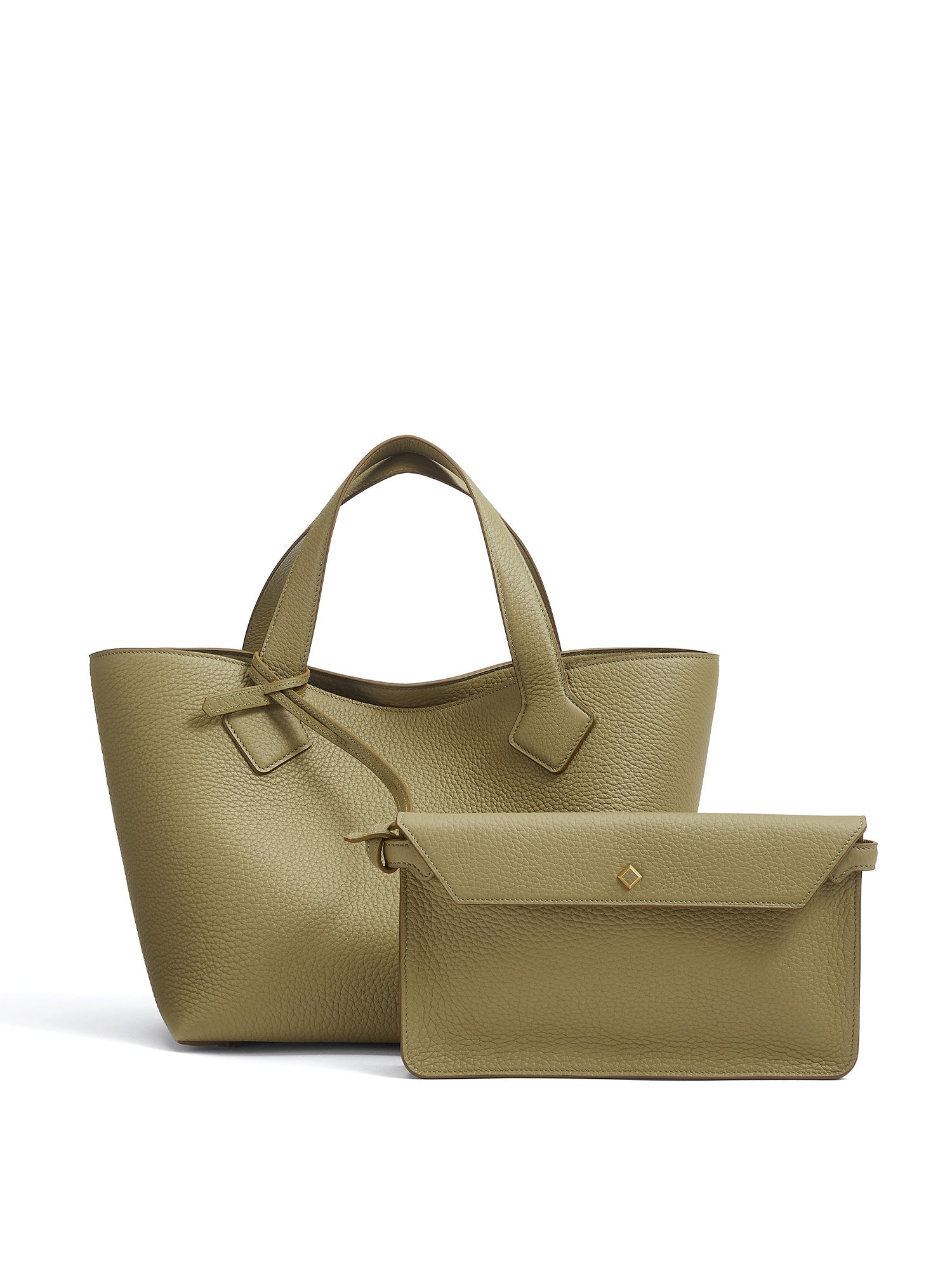 Uzuri MM Lagun Tote with Brushed Gold