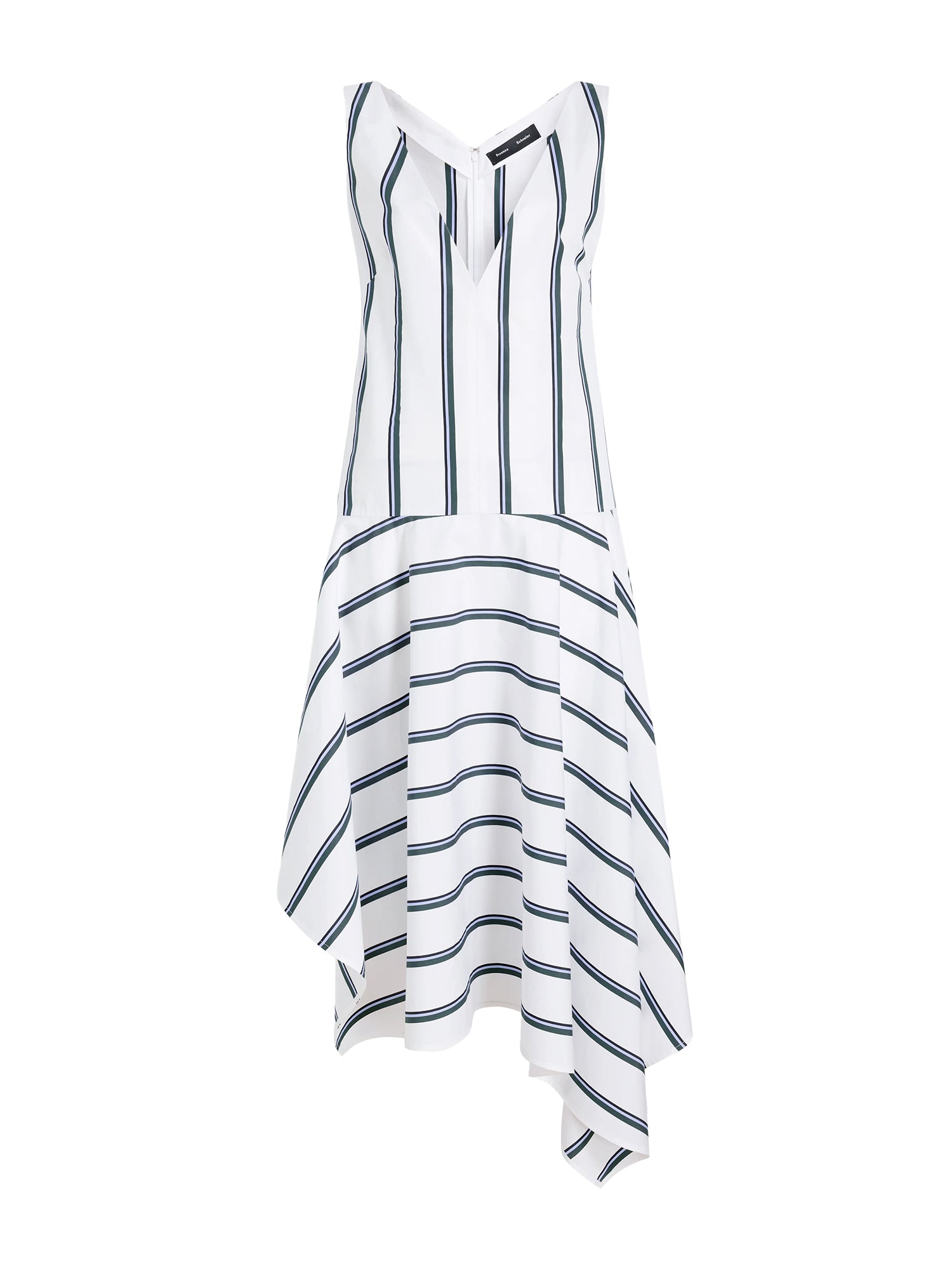 Beatriz Cotton-Silk Midi Dress