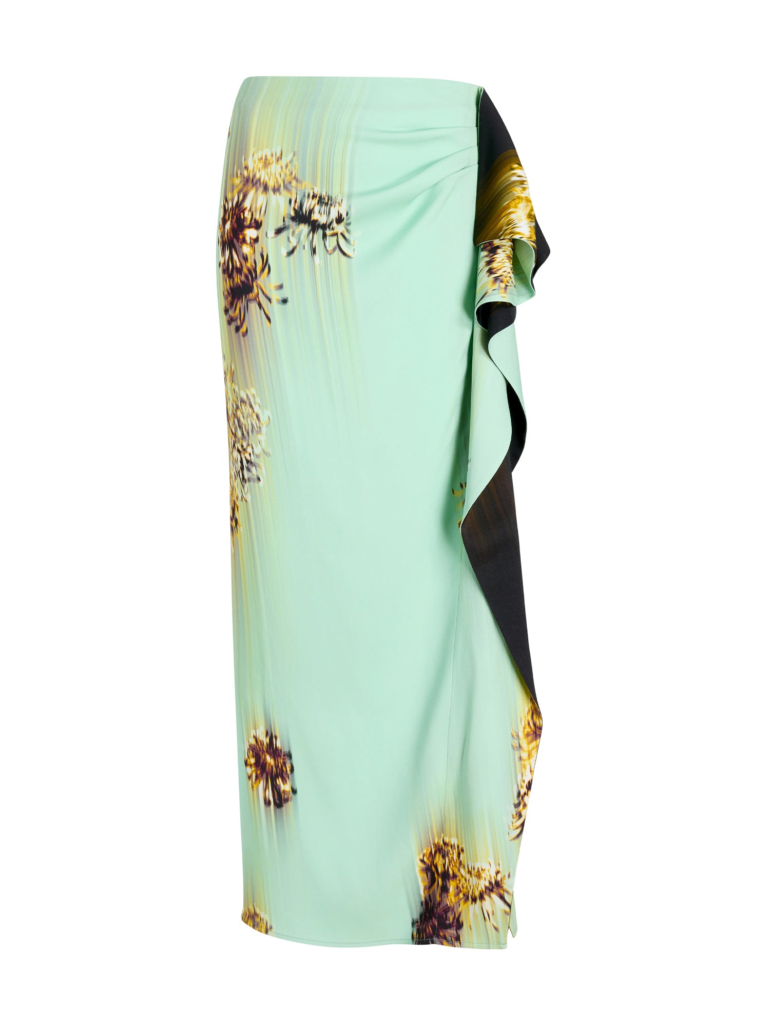 Cella Matte Double Crepe Maxi Skirt