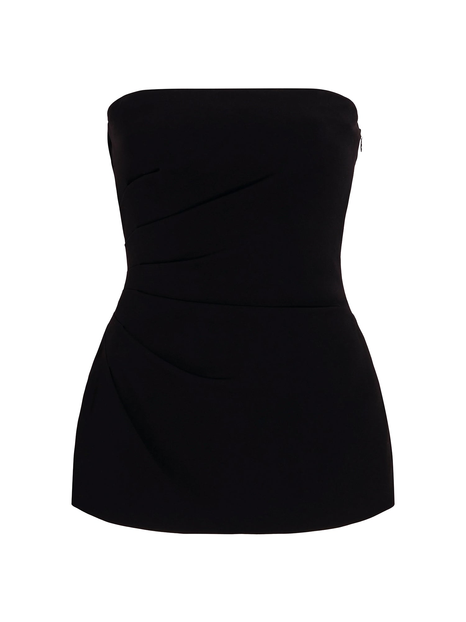 Damea Matte Double Crepe Strapless Top
