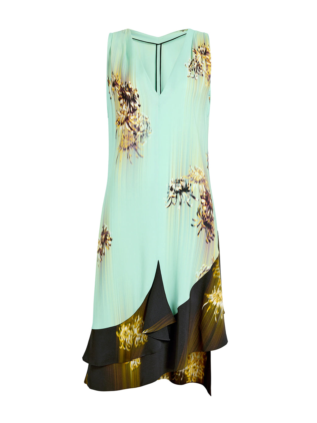 Proenza Schouler Green Rhetta Midi Dress Proenza Schouler Green Rhetta Midi Dress