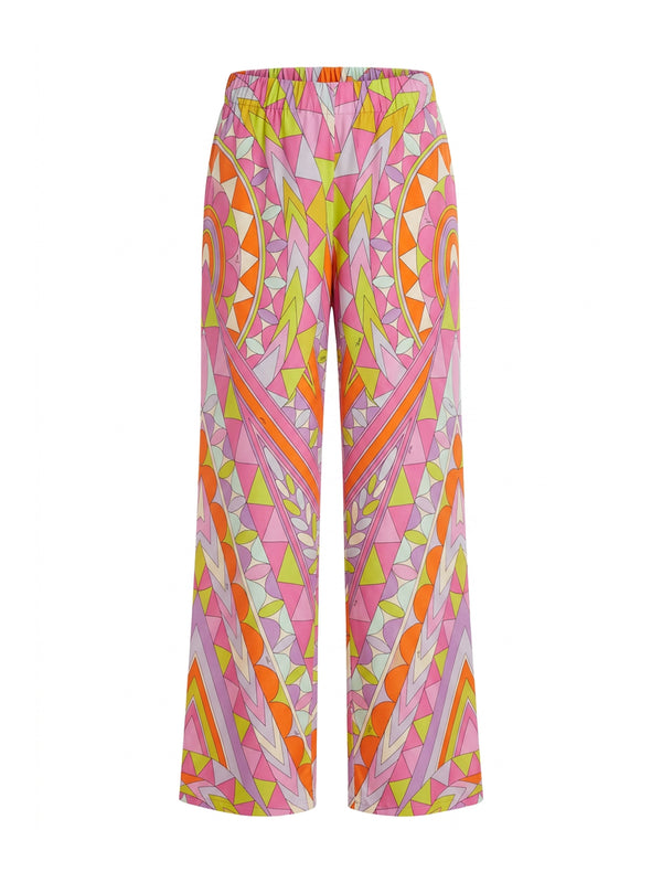 Manuba Print Jersey Pants