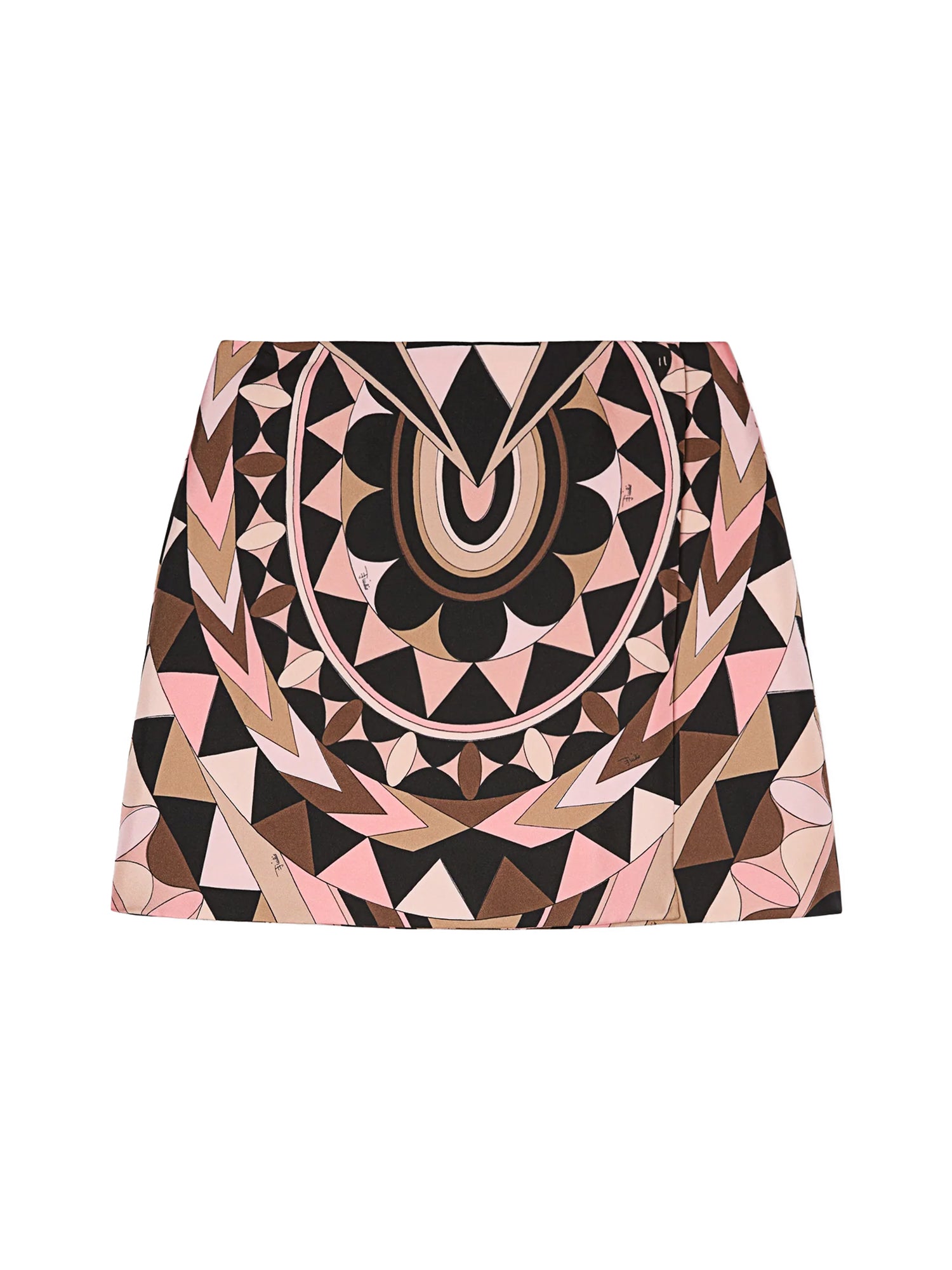 Manuba Print Silk Mini Skirt