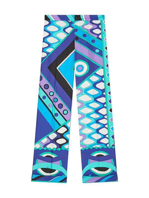 Vivara Print Silk Pants