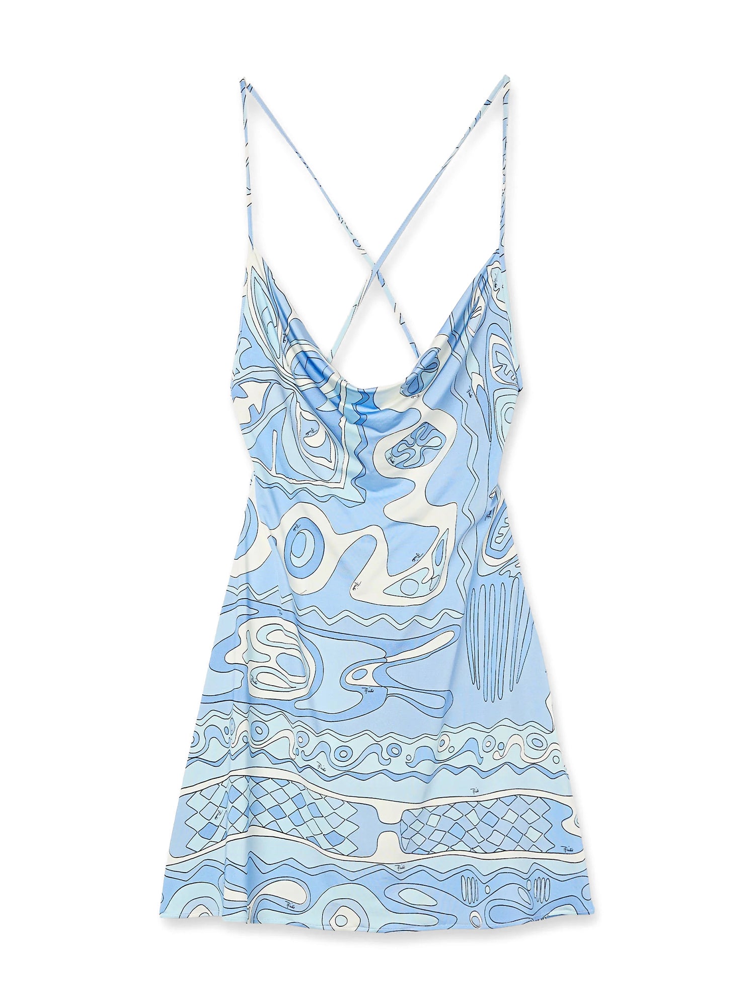 pucci dress Printed tulle maxi dress - multi