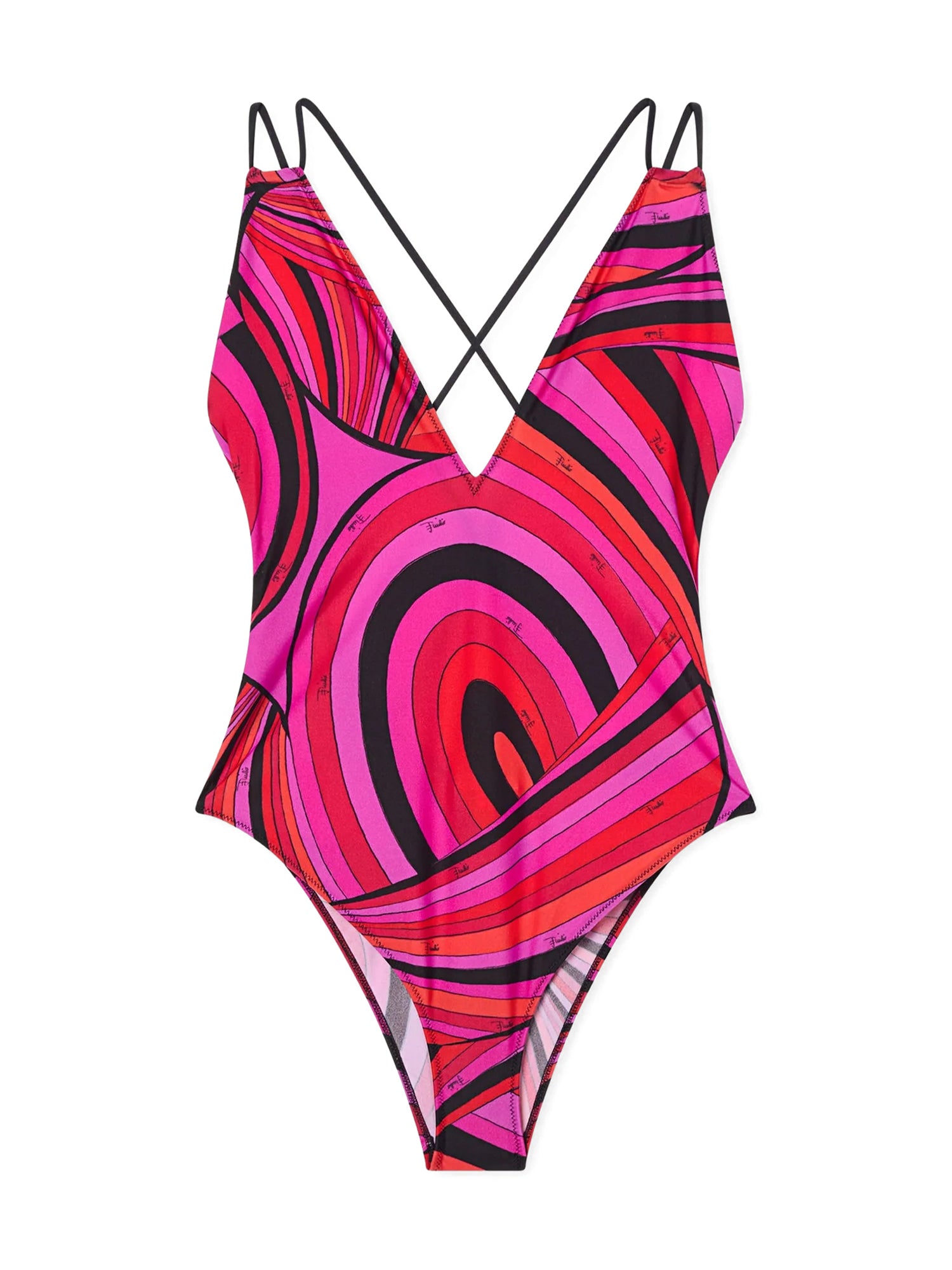 Pucci | Iride-Print V-Neck One Piece – Kirna Zabête