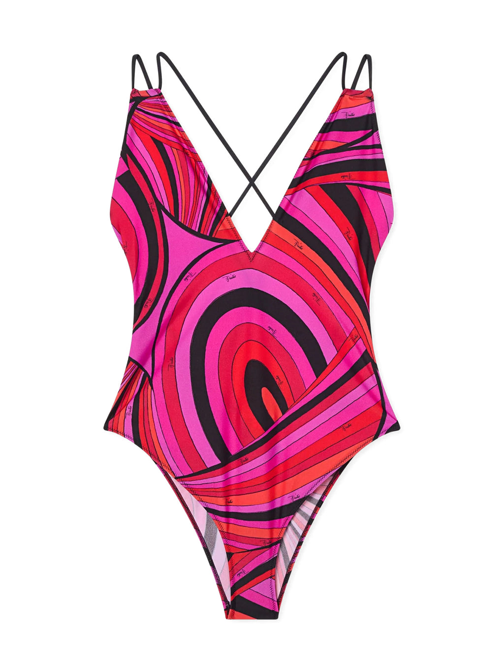 Pucci | Iride-Print V-Neck One Piece – Kirna Zabête