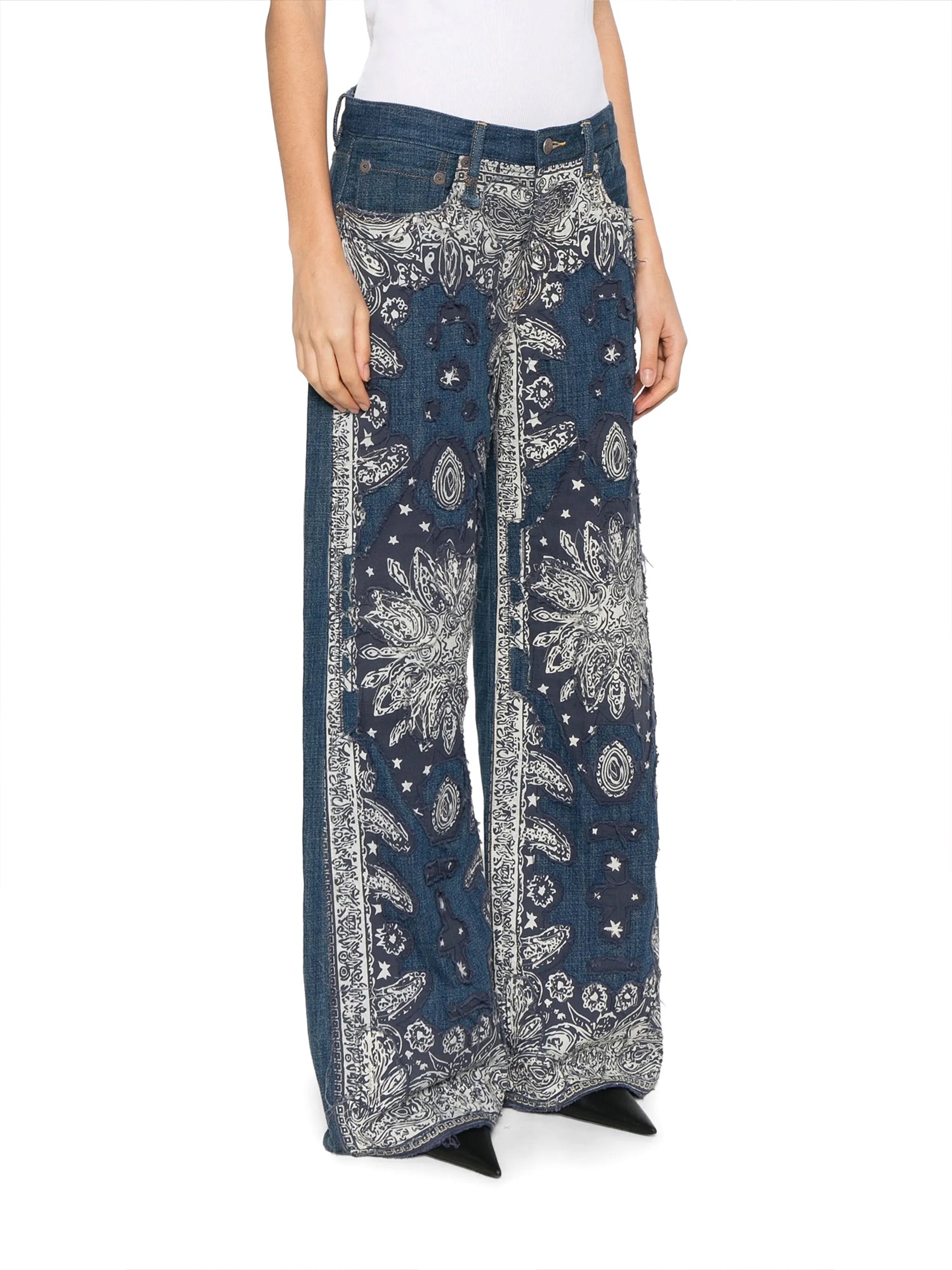 D’Arcy Embroidered Flare Jeans