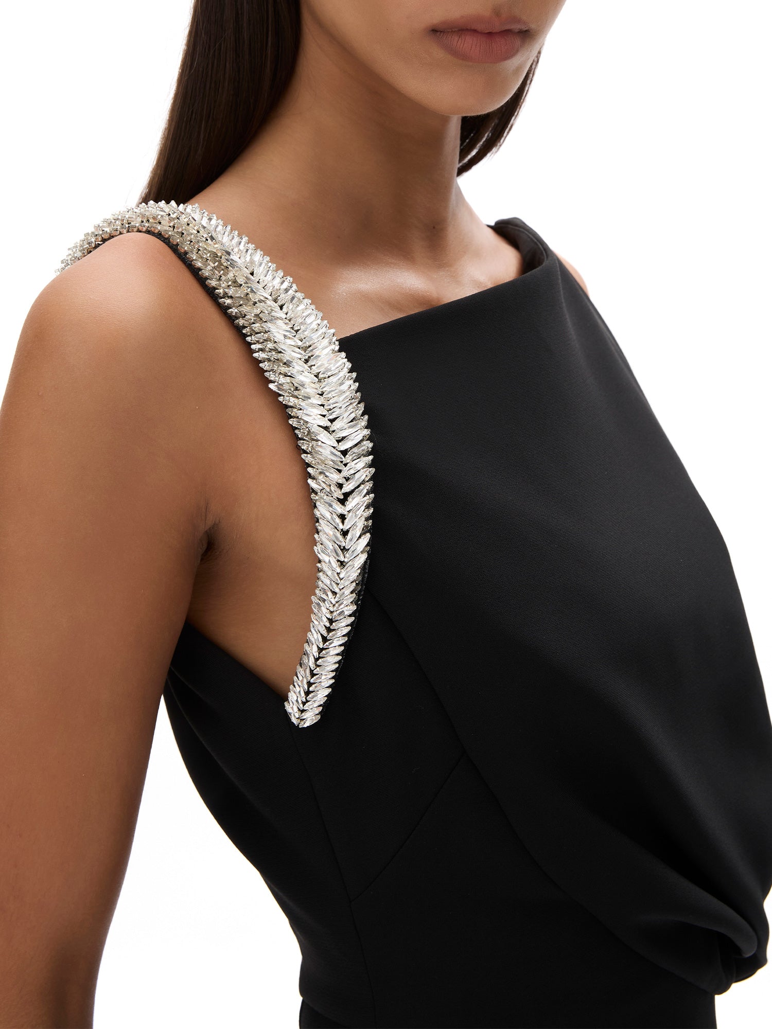 Claudelle Column Gown
