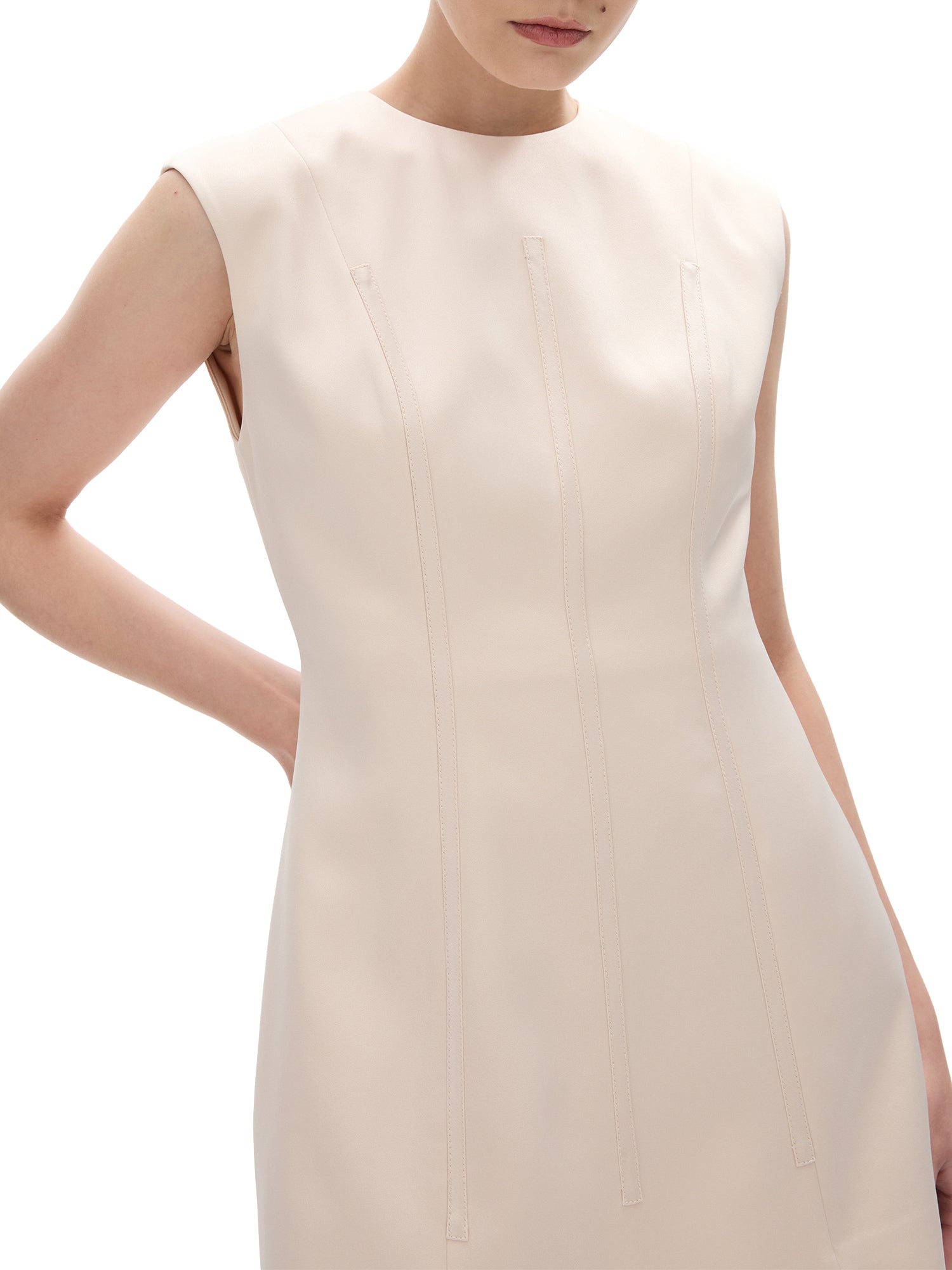 Hallie Satin Mini Dress