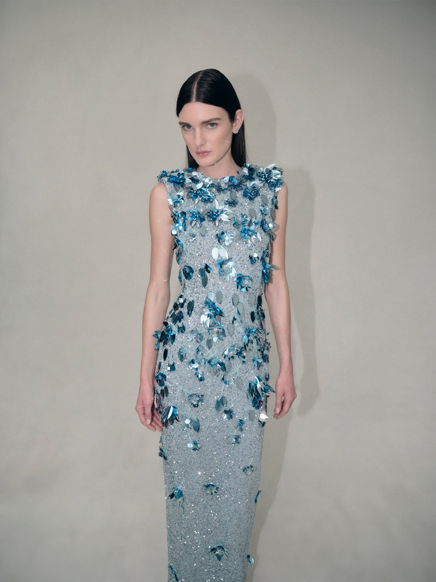 Hugo Embellished Gown