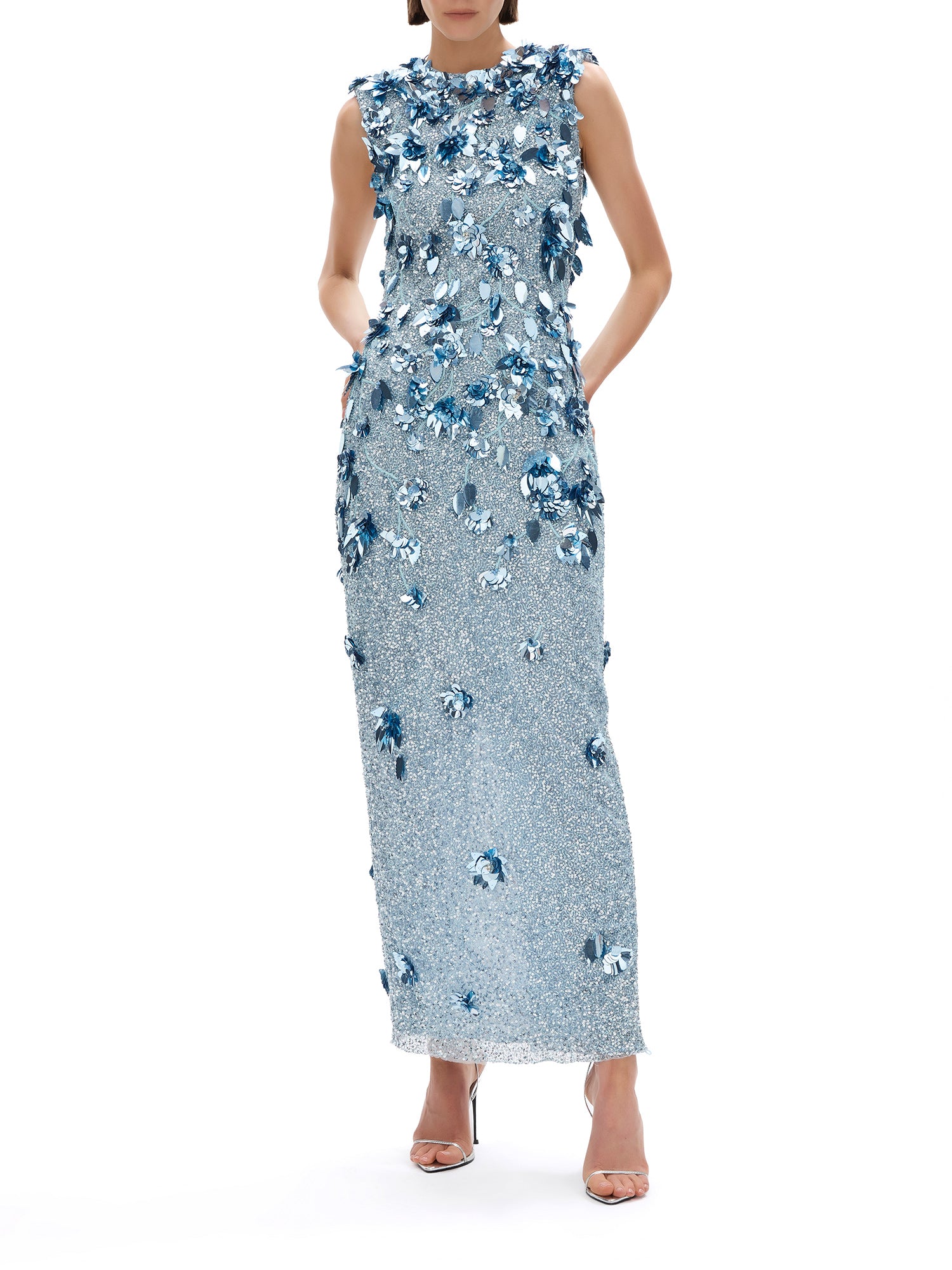 Hugo Embellished Gown