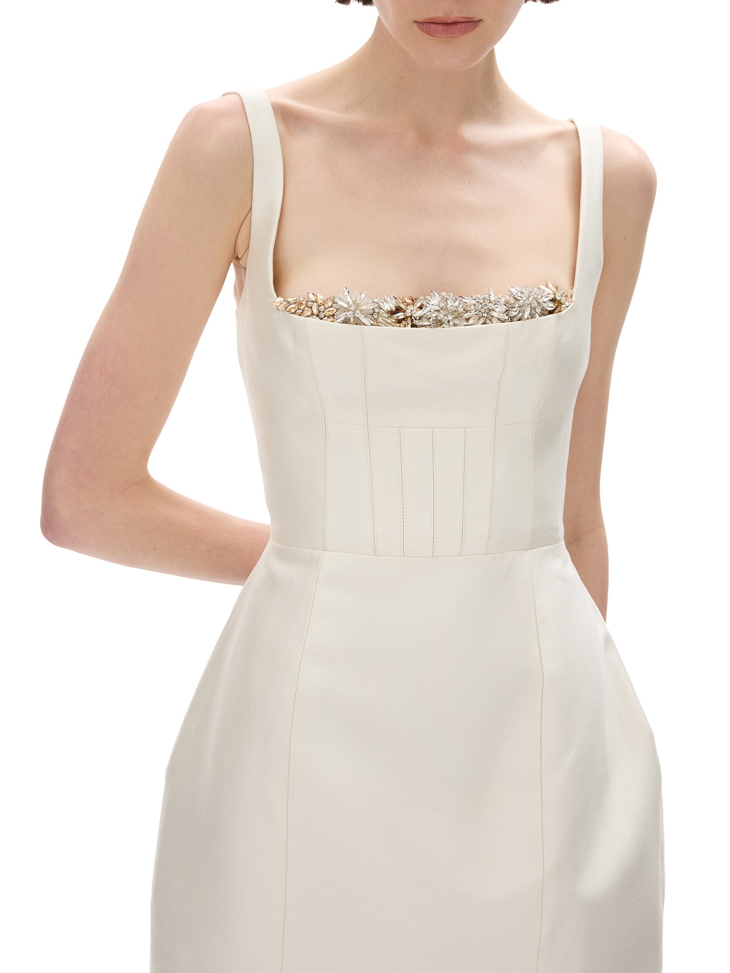 Ludovica Trim Mini Dress