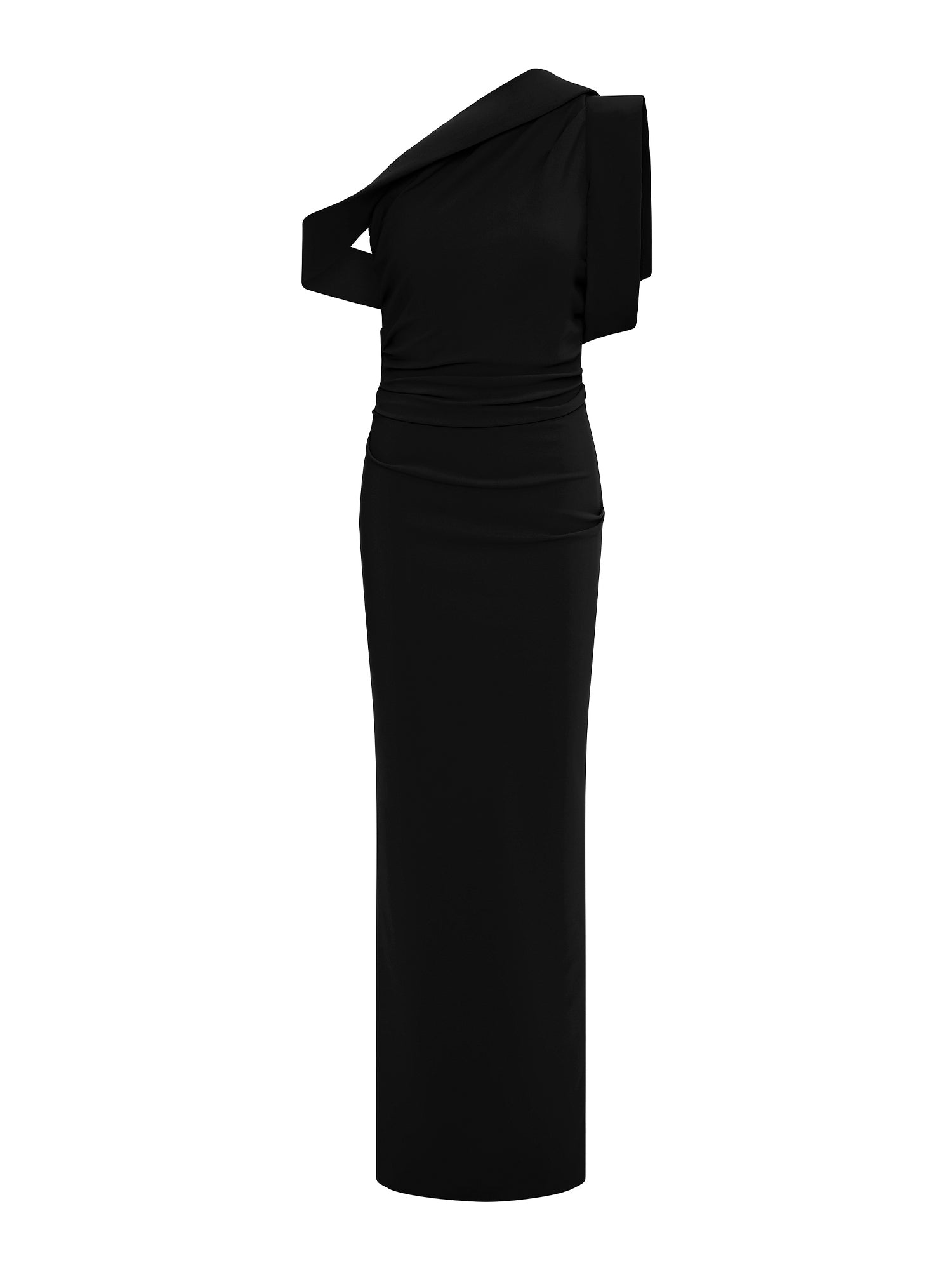 Rowana One-Shoulder Gown