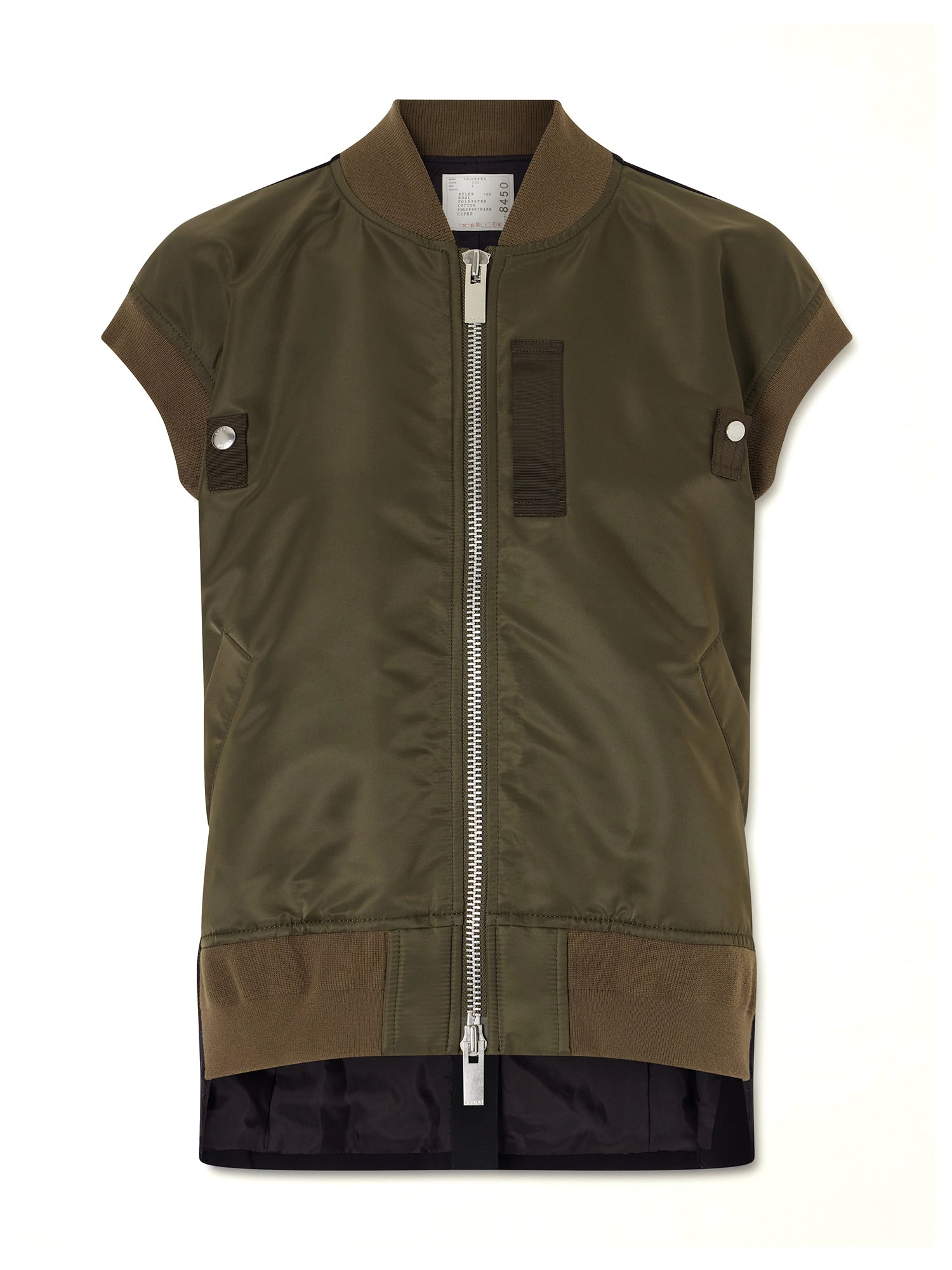 Nylon Twill x Wool Suiting Vest