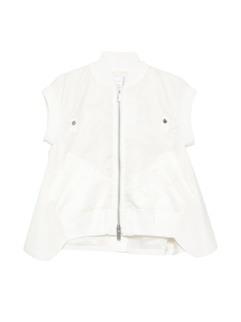 sacai | Nylon Twill x Wool Suiting Vest – Kirna Zabête