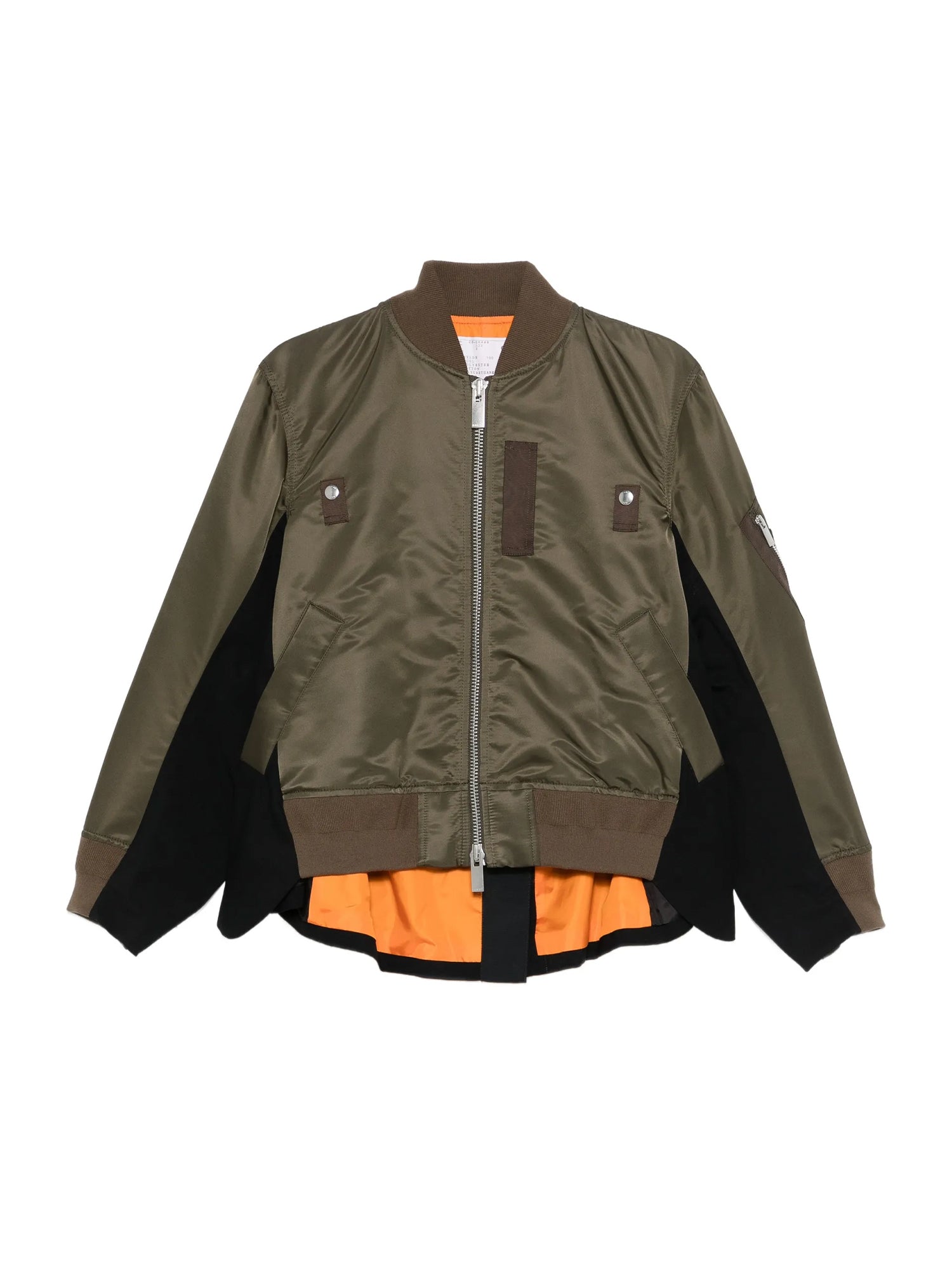 Nylon Twill x Wool Suiting Blouson