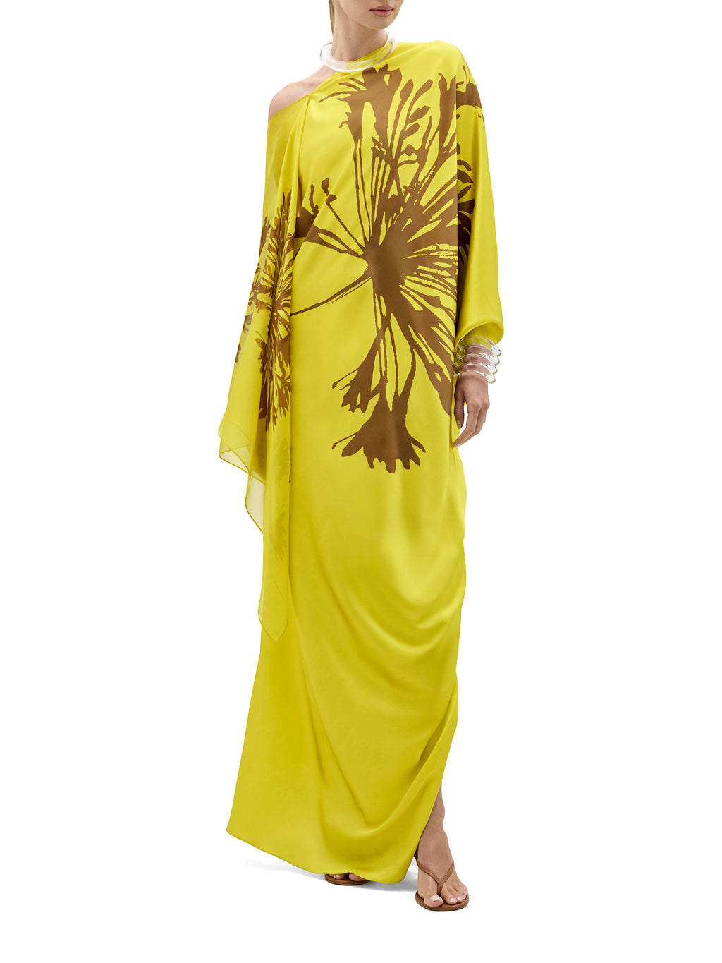 トップス siiilo kirakira Maltaze Silvia Tcherassi | Jade Layered Silk Maxi Dress – Kirna Zabête
