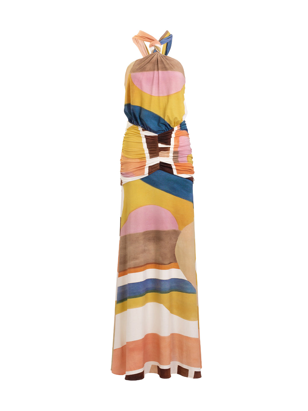 Silvia Tcherassi | Jedda Halter Maxi Dress Kirna Zabte Silvia Tcherassi | Jedda Halter Maxi Dress Kirna Zabte