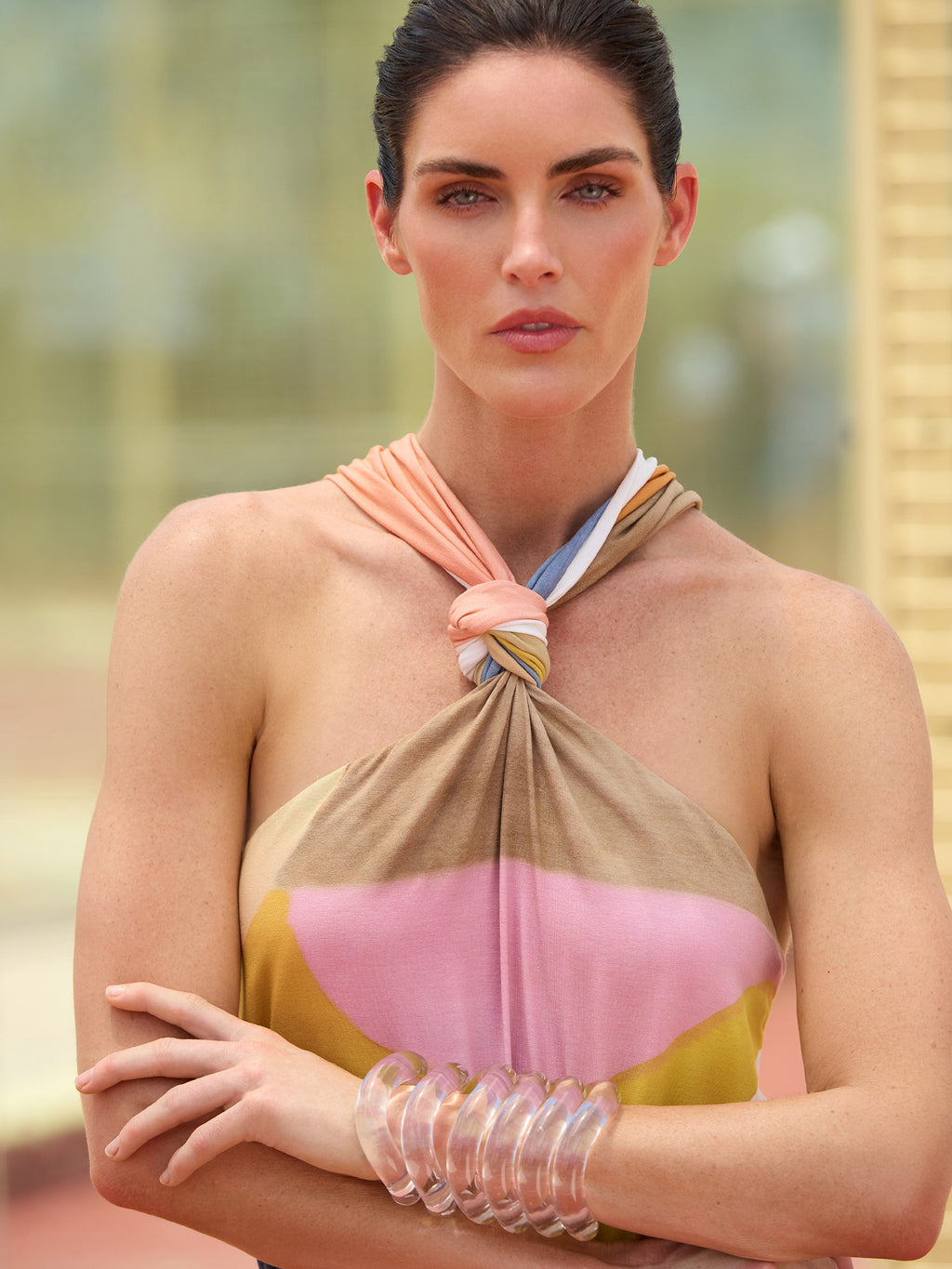 Silvia Tcherassi | Jedda Halter Maxi Dress  Kirna Zabte