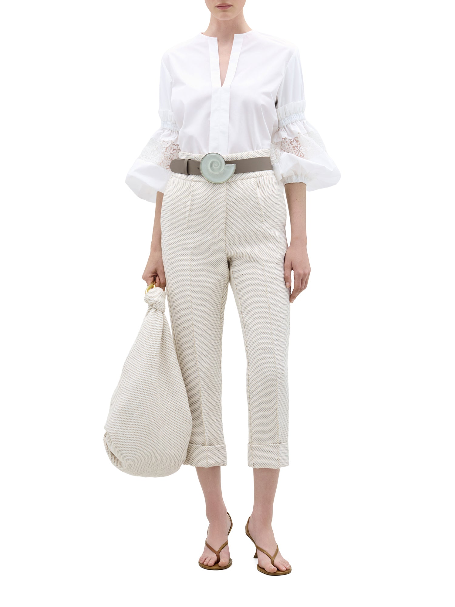 Nuru Cotton Blouse