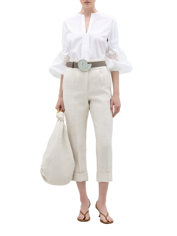 Nuru Cotton Blouse