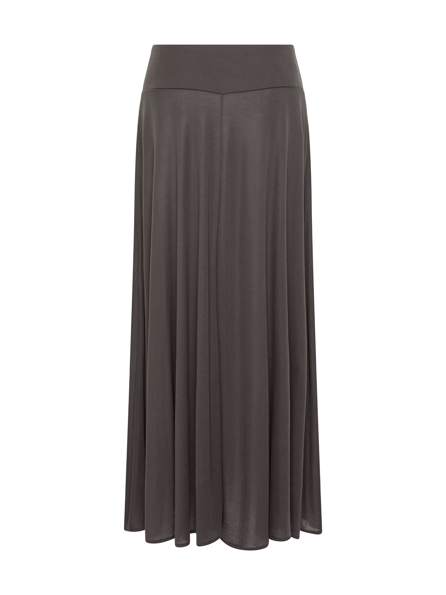 Fluid Jersey Midi Skirt