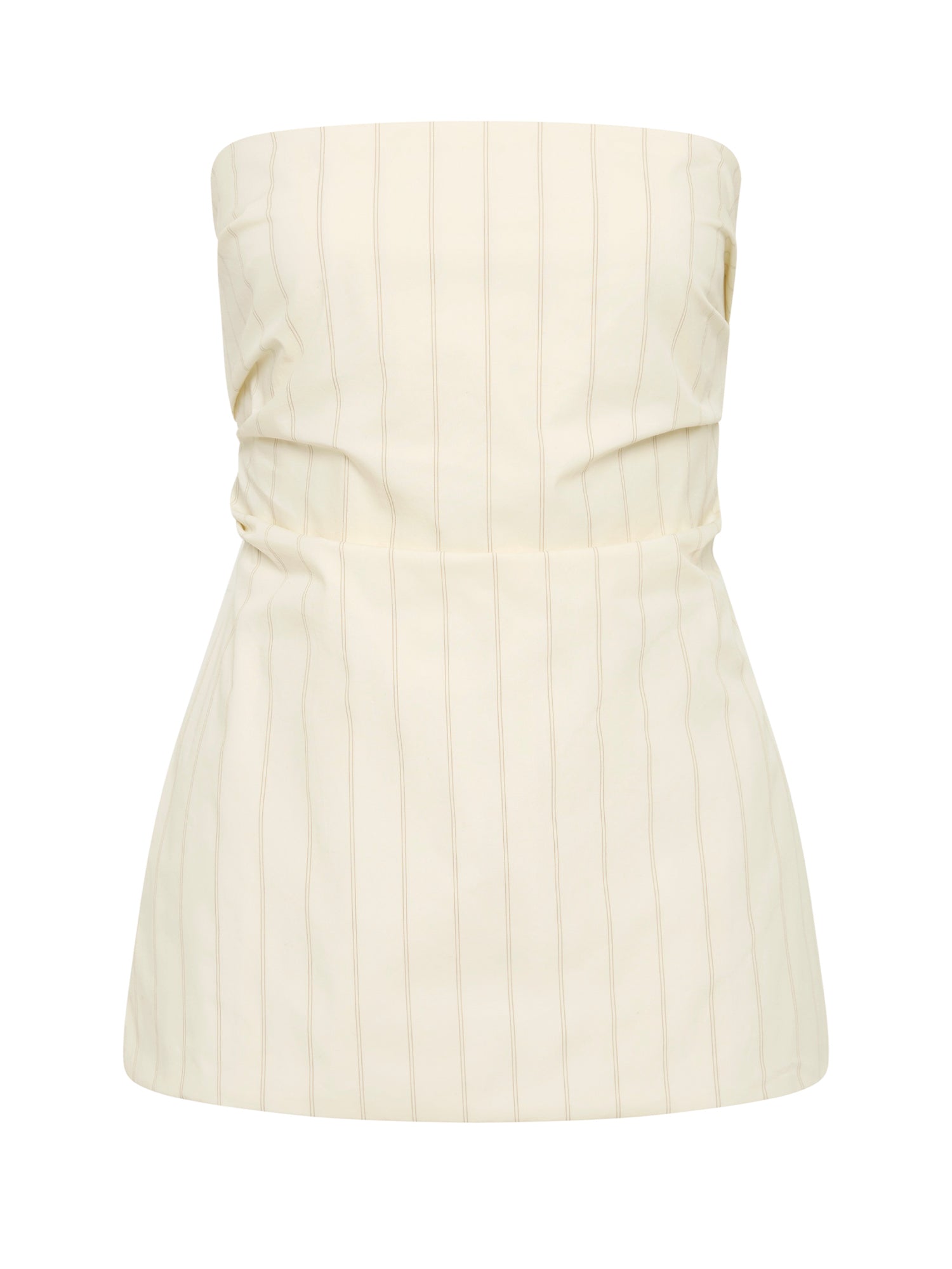 Strapless Tie Back Top