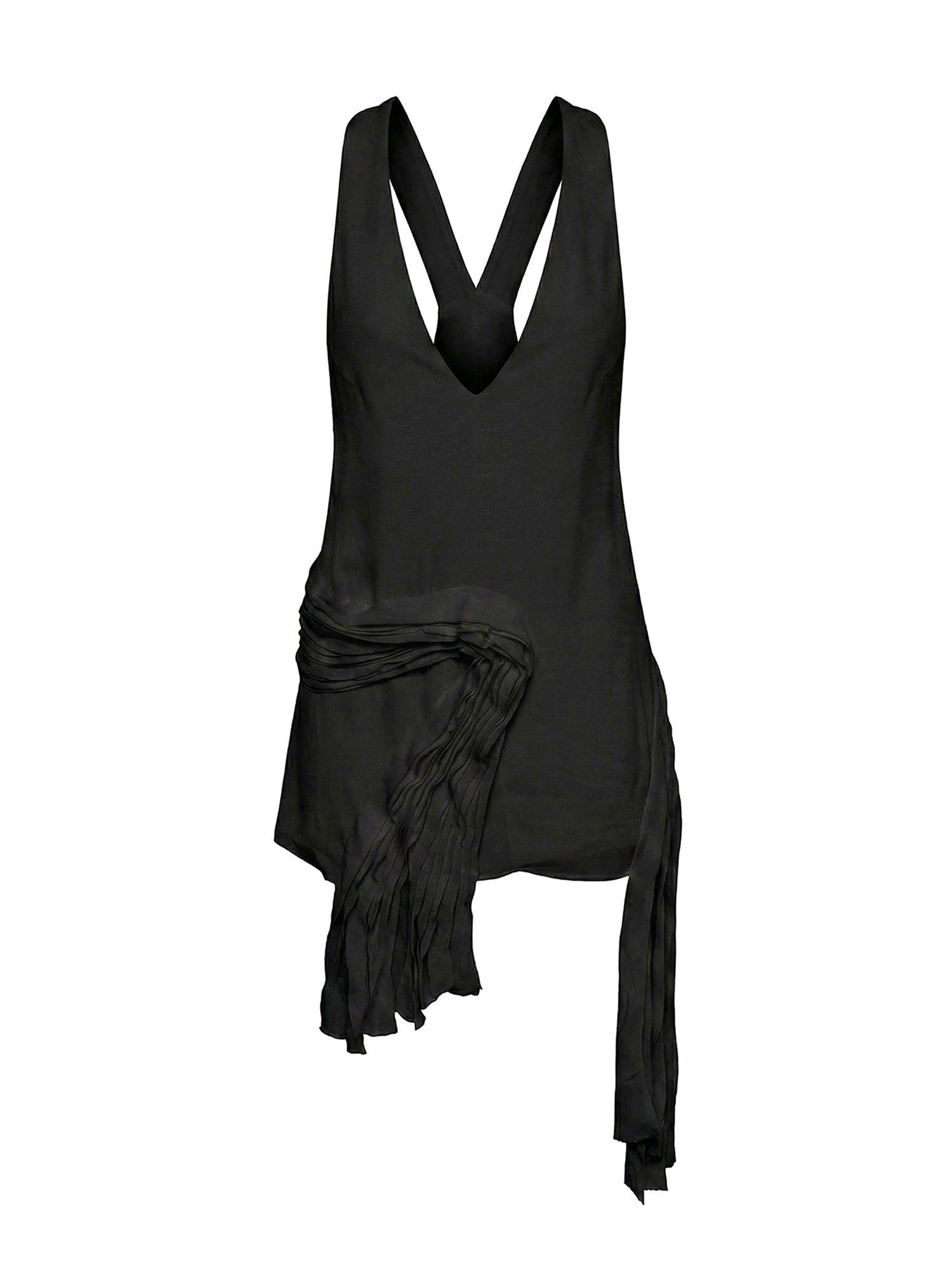 Bebe Satin Racerback Top