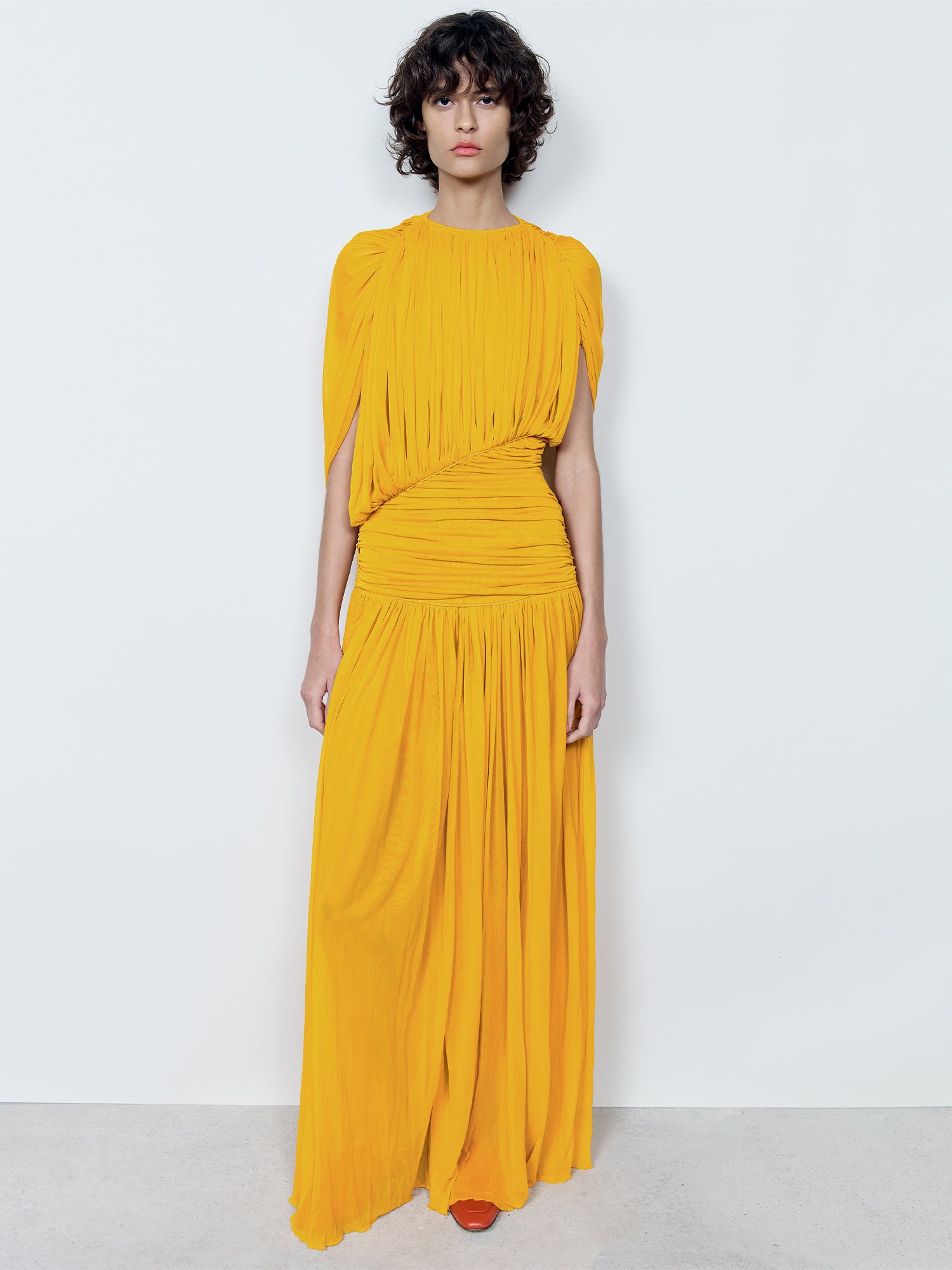 Gai Draped Maxi Dress