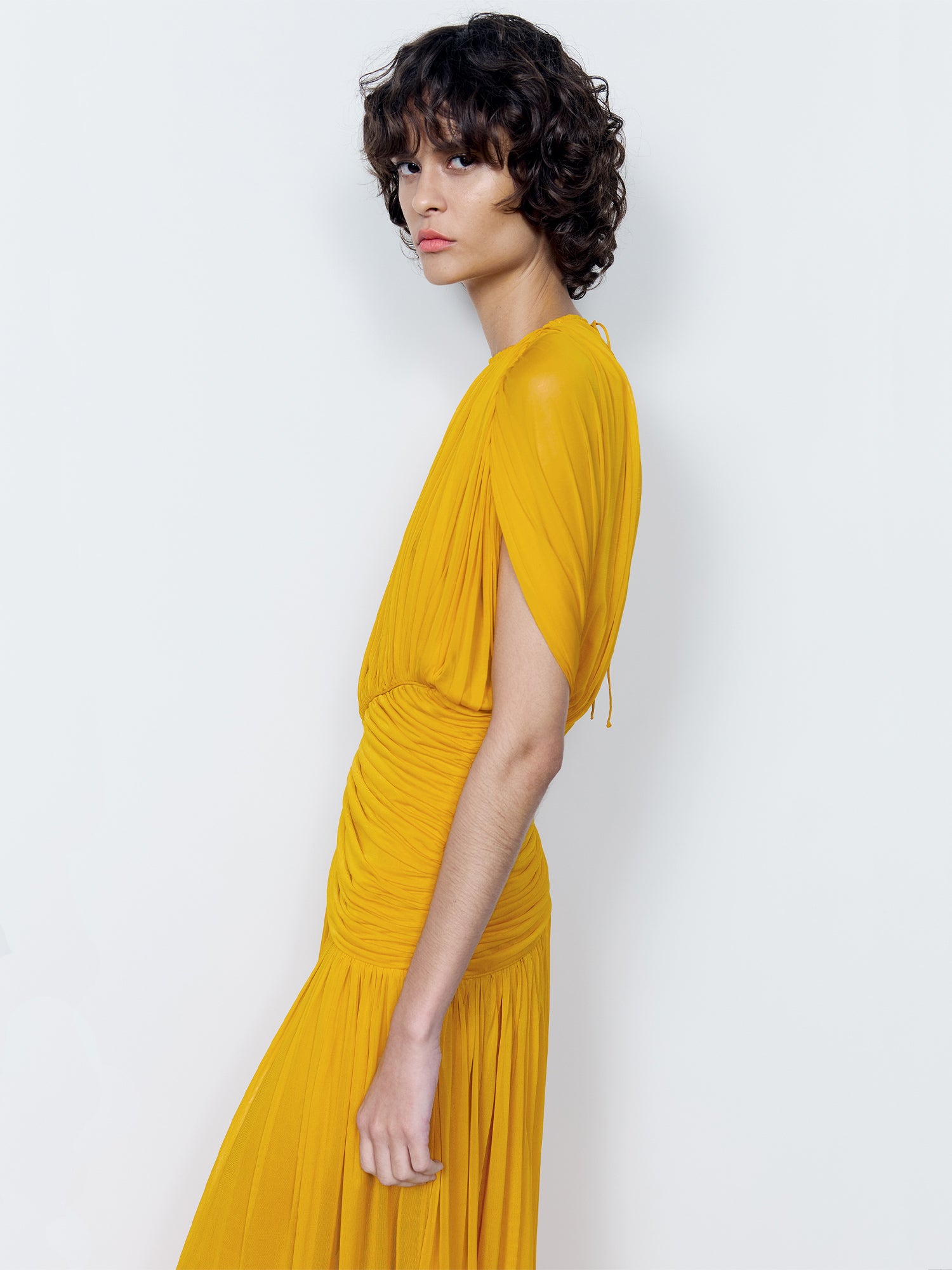 Gai Draped Maxi Dress