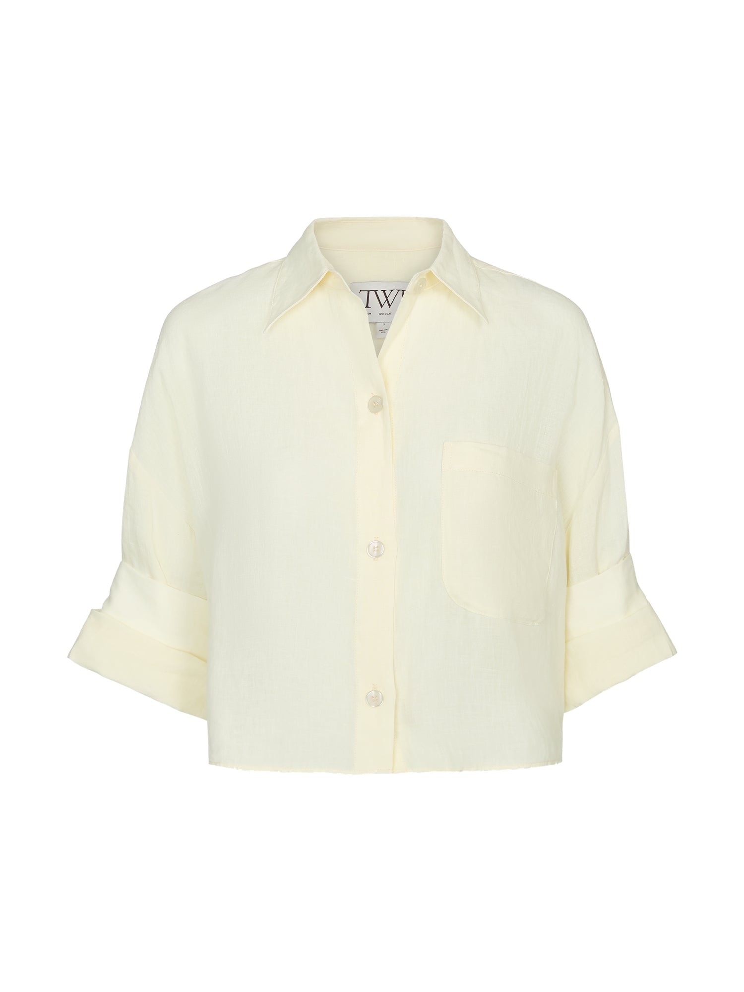 Next Ex Shirt in Fluid Linen Shirting
