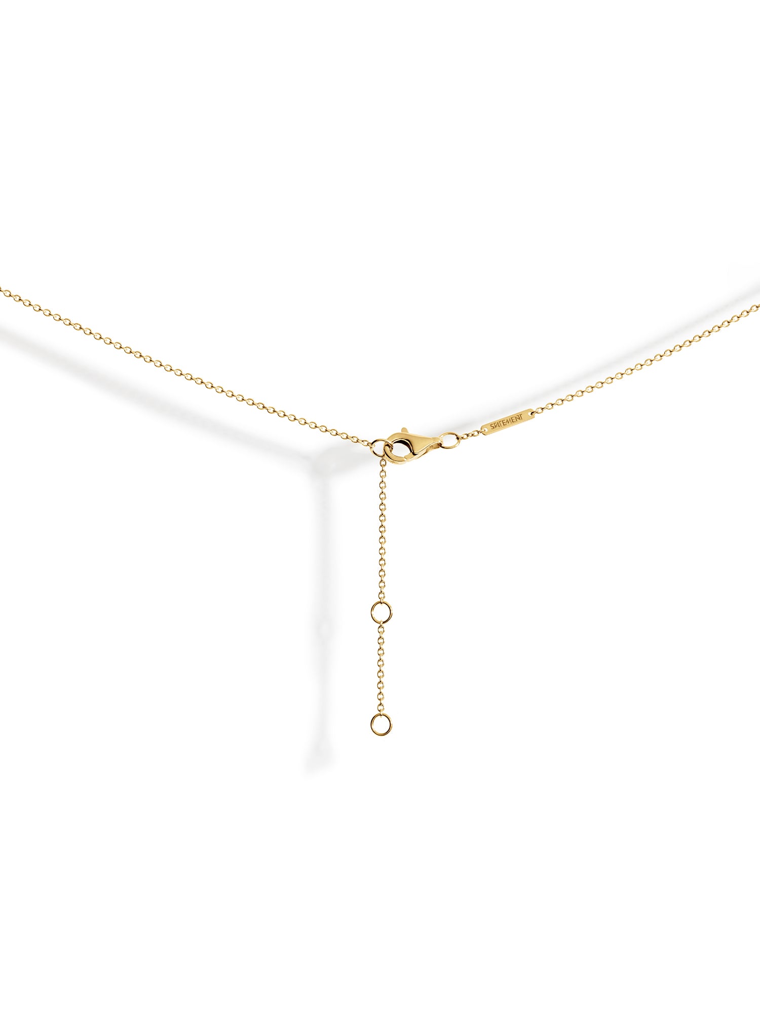 Yellow Gold and Diamond Rockaway Heart Necklace