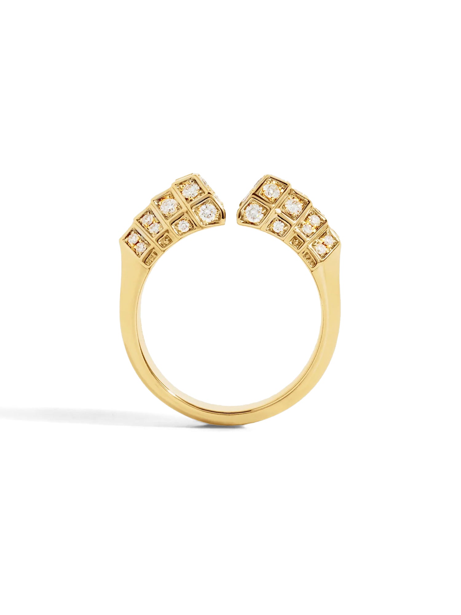 Yellow Gold and Diamond Meaningful Ring