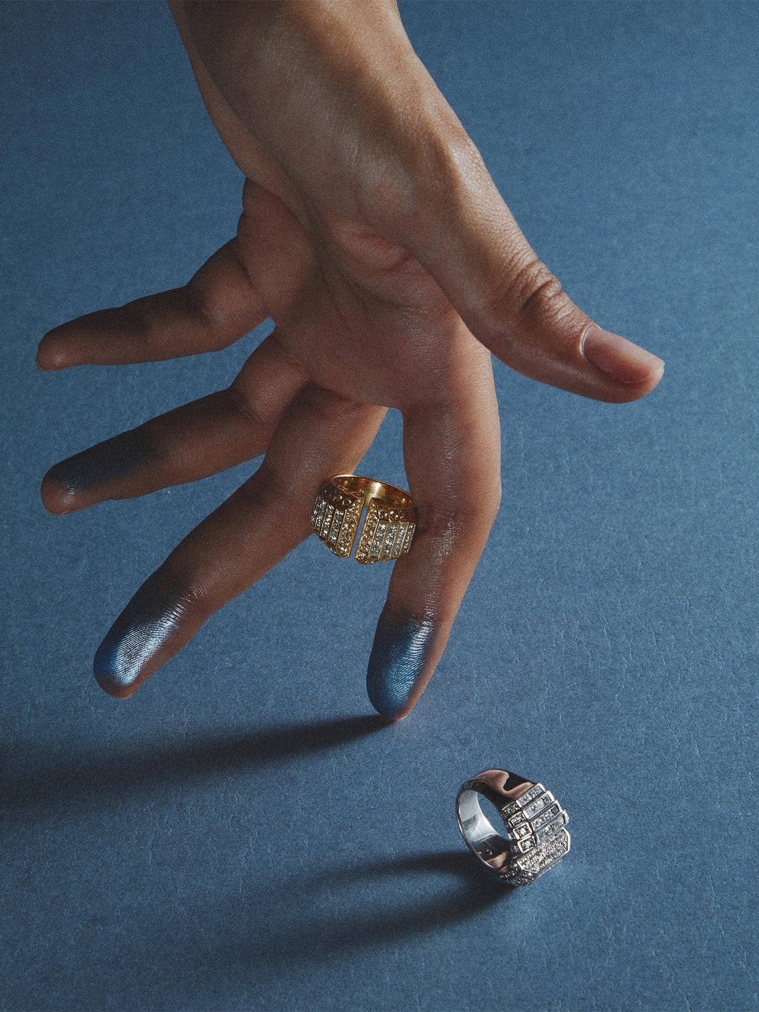 Yellow Gold and Diamond Meaningful Ring